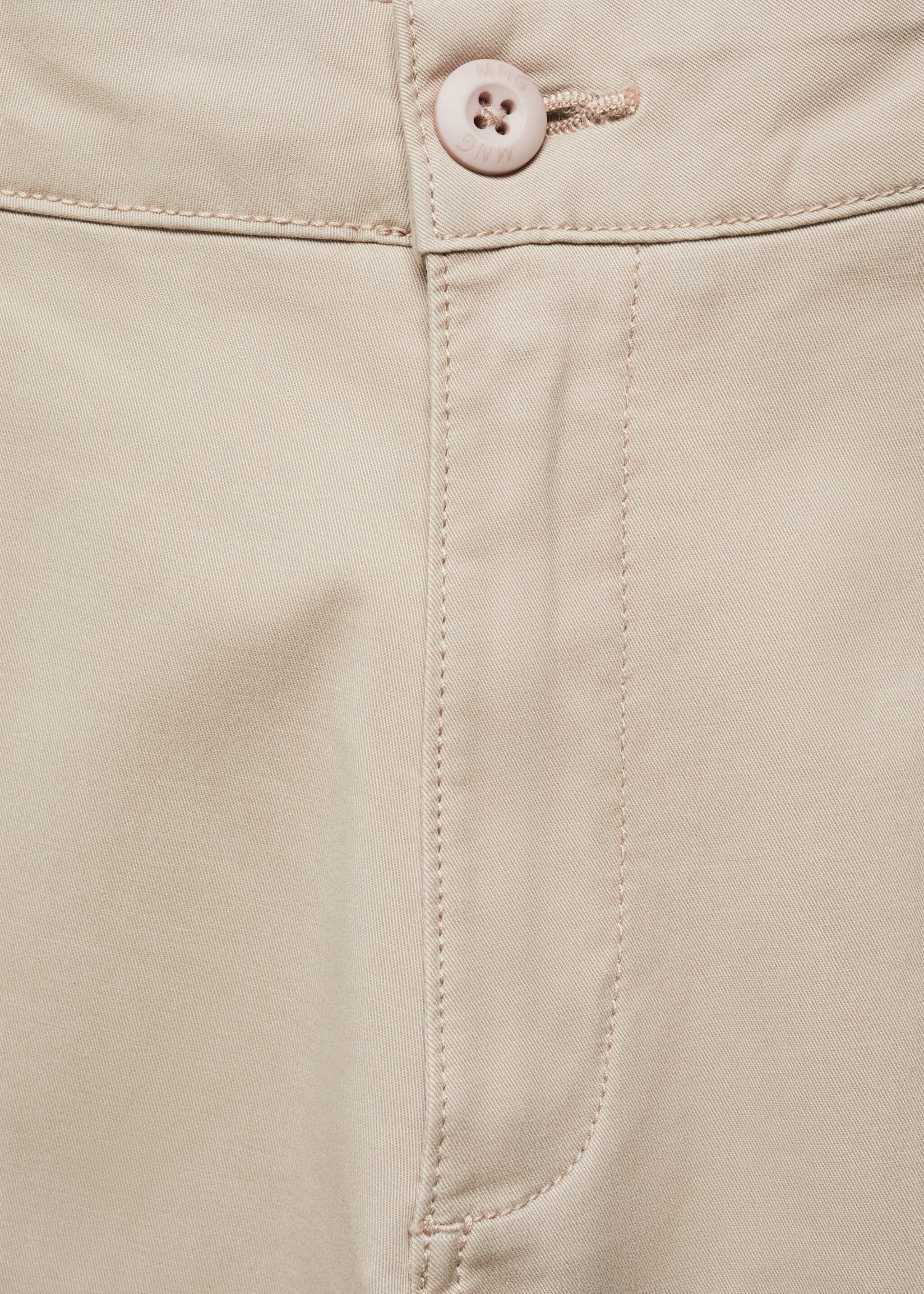 Bermuda slim-fit cotone - Dettaglio dell'articolo 8, Beige. Ref: 67016019-00.