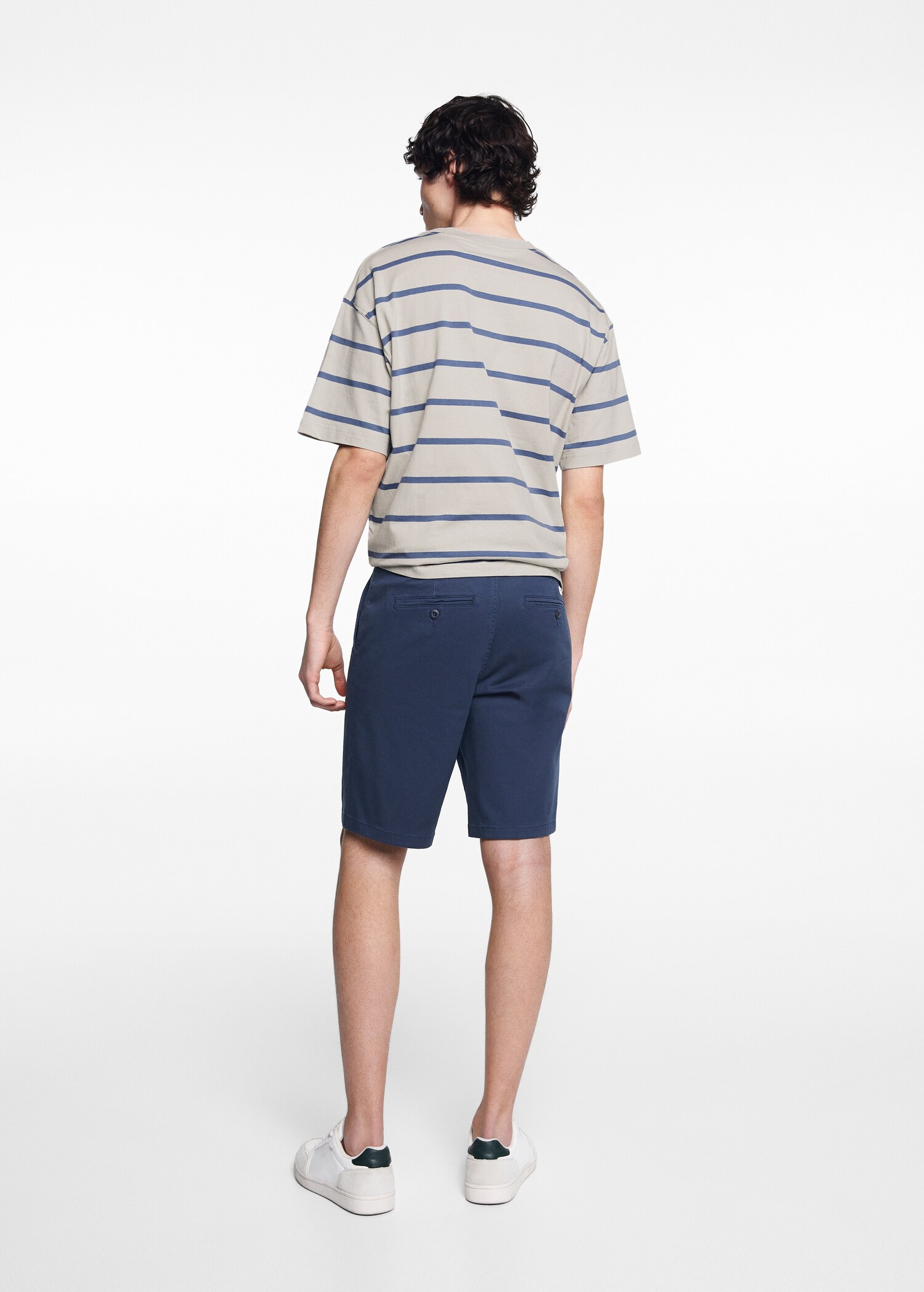 Bermuda slim-fit coton - Verso de l’article