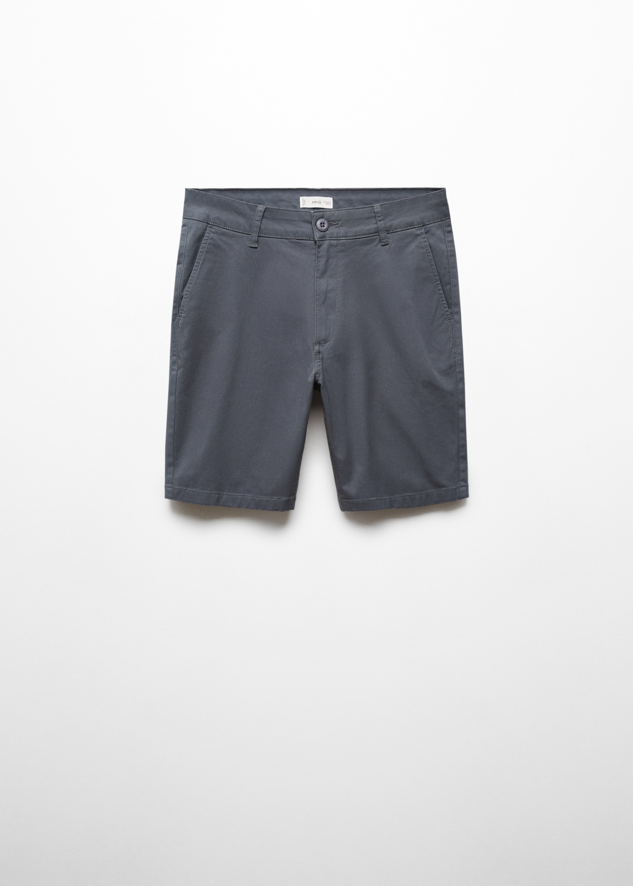 Katoenen slim-fit bermuda - Artikel zonder model