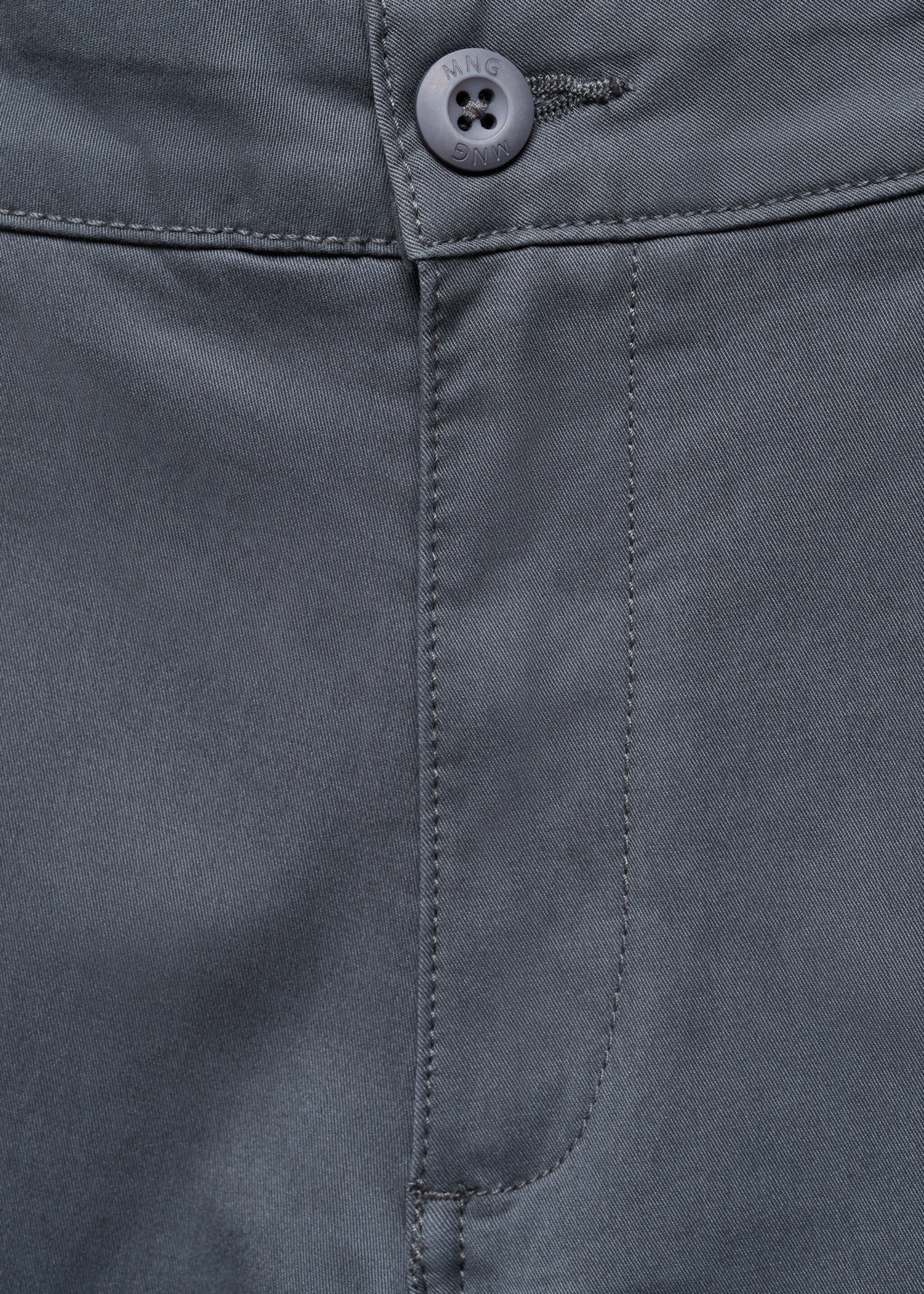 Katoenen slim-fit bermuda - Detail van het artikel 8