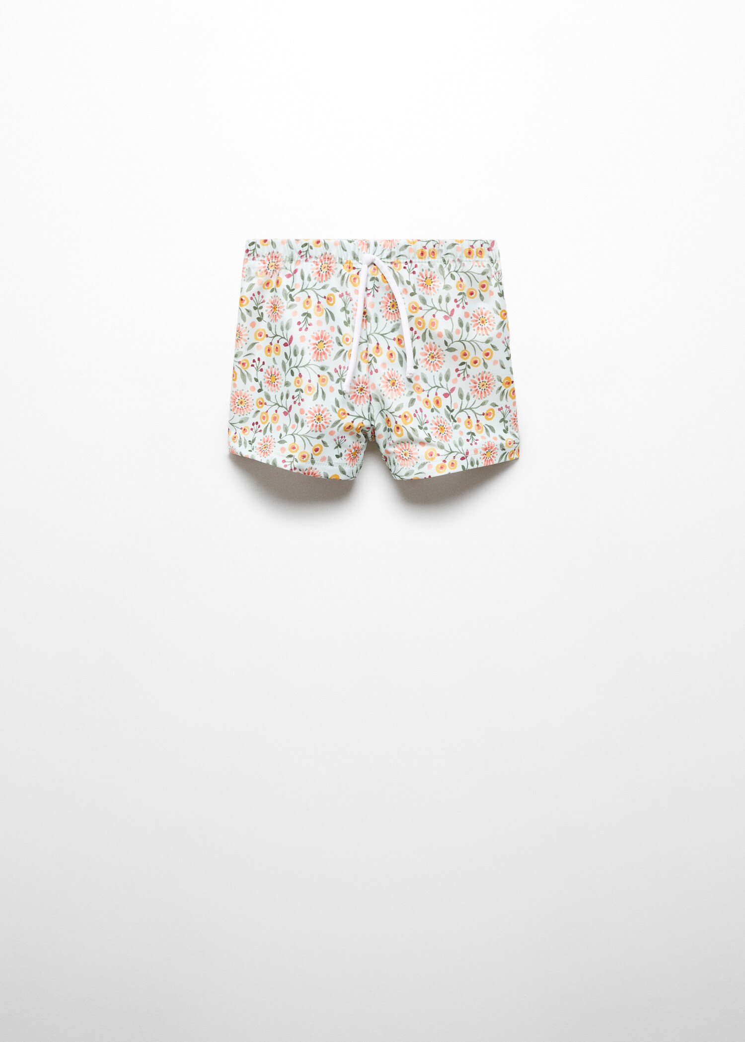 Badeshorts mit floralem Dessin - Artikel ohne Model