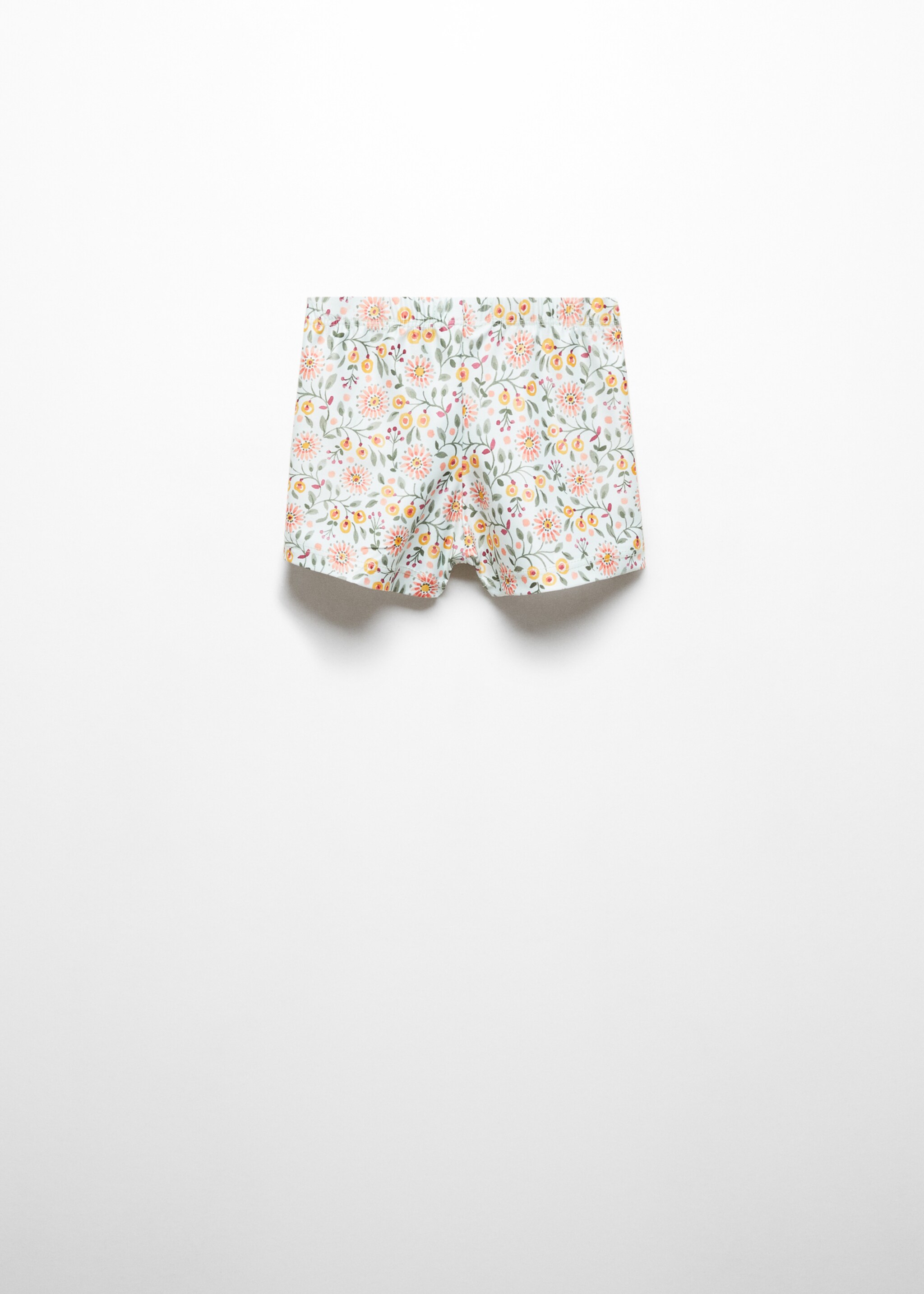 Floral print swimsuit - Reverse of the article