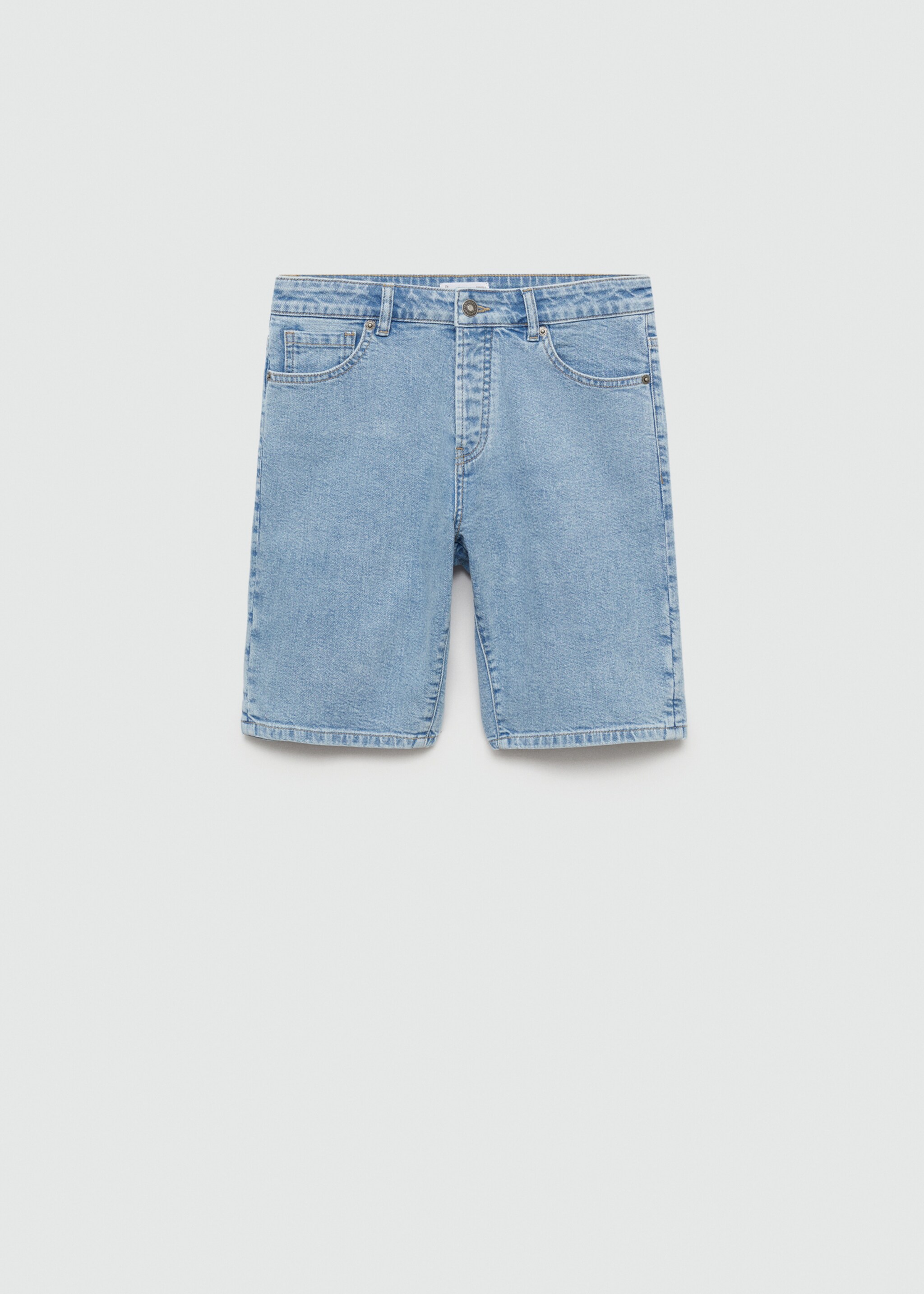 Denimbermudas i denim - Artikel utan modell