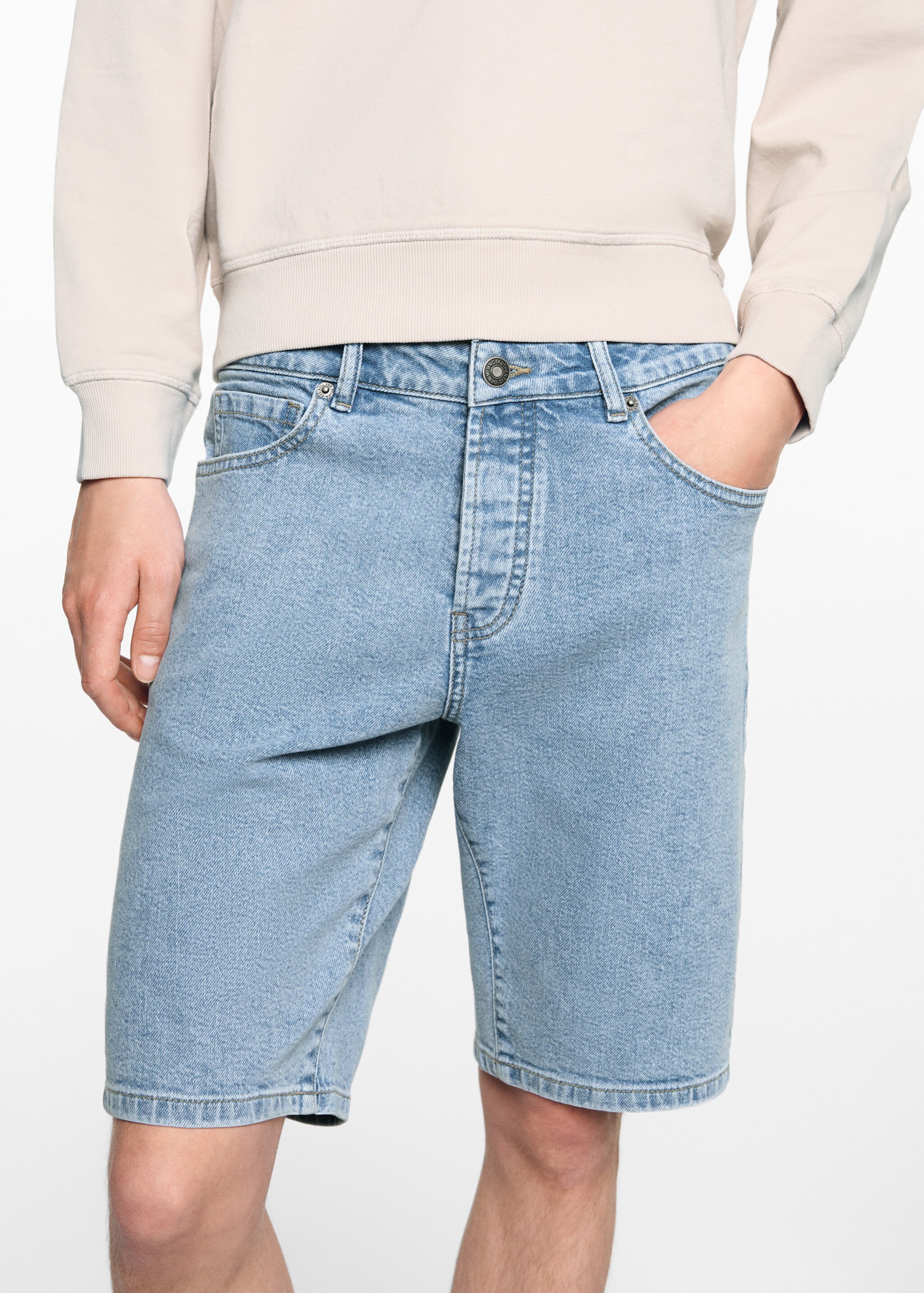 Denimbermudas i denim - Detaljer om artikeln 6