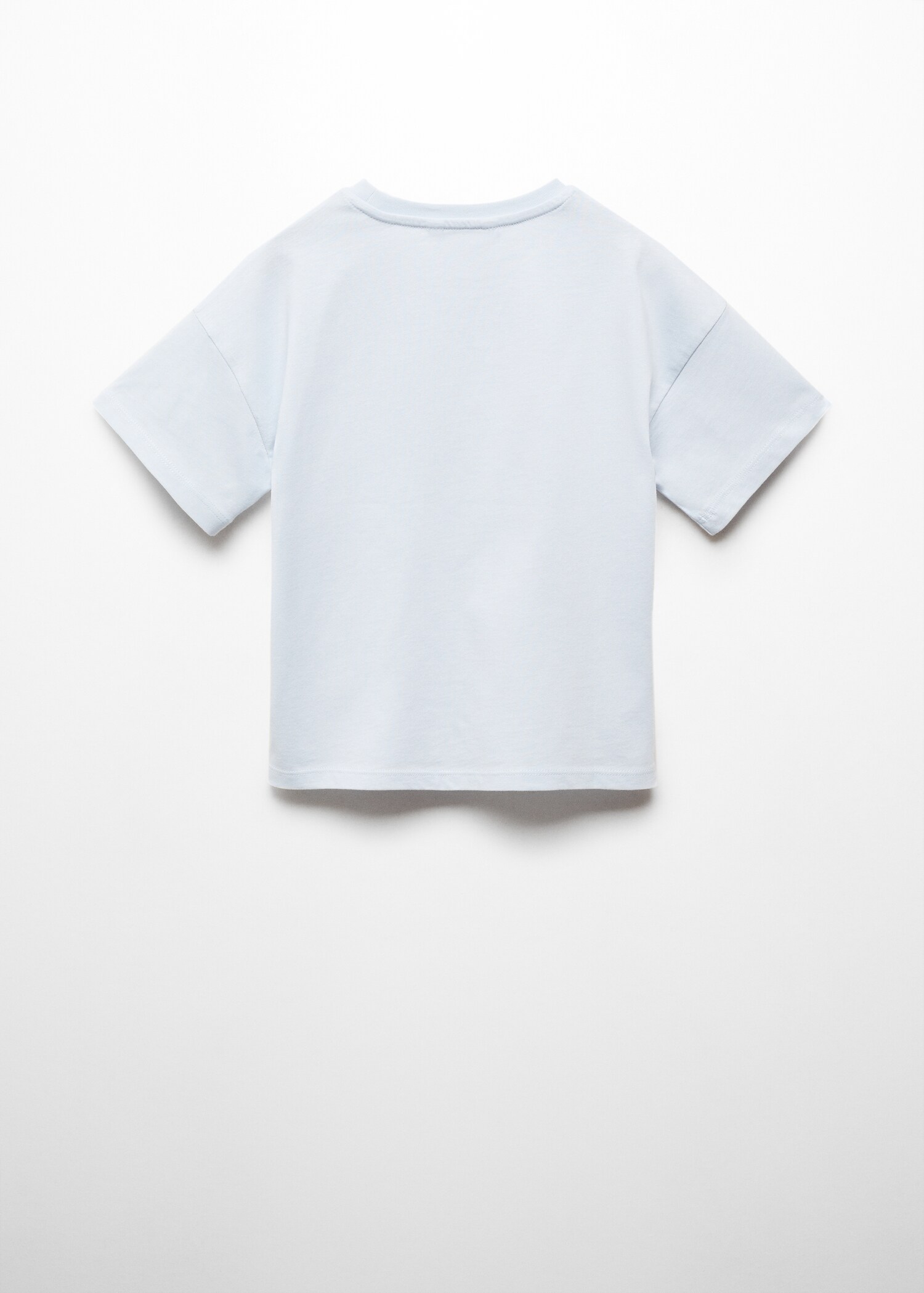 Turtle print t-shirt - Reverse of the article