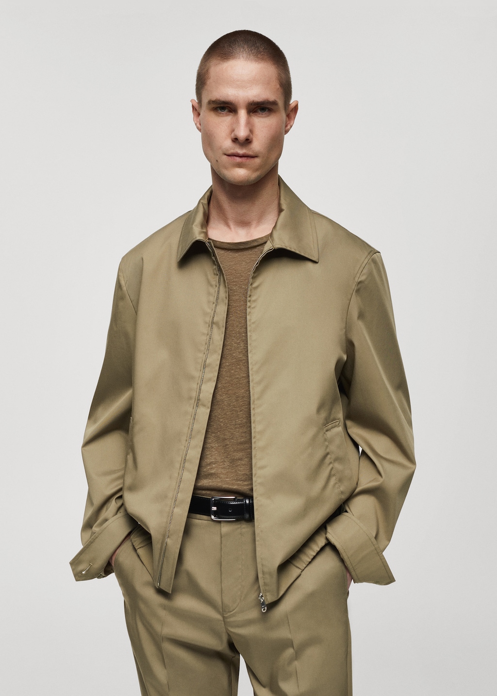 Billy Reid Blake Blake Veste en cuir avec fermeture éclair en Billy Reid Blake Blake Veste en cuir avec fermeture éclair en
