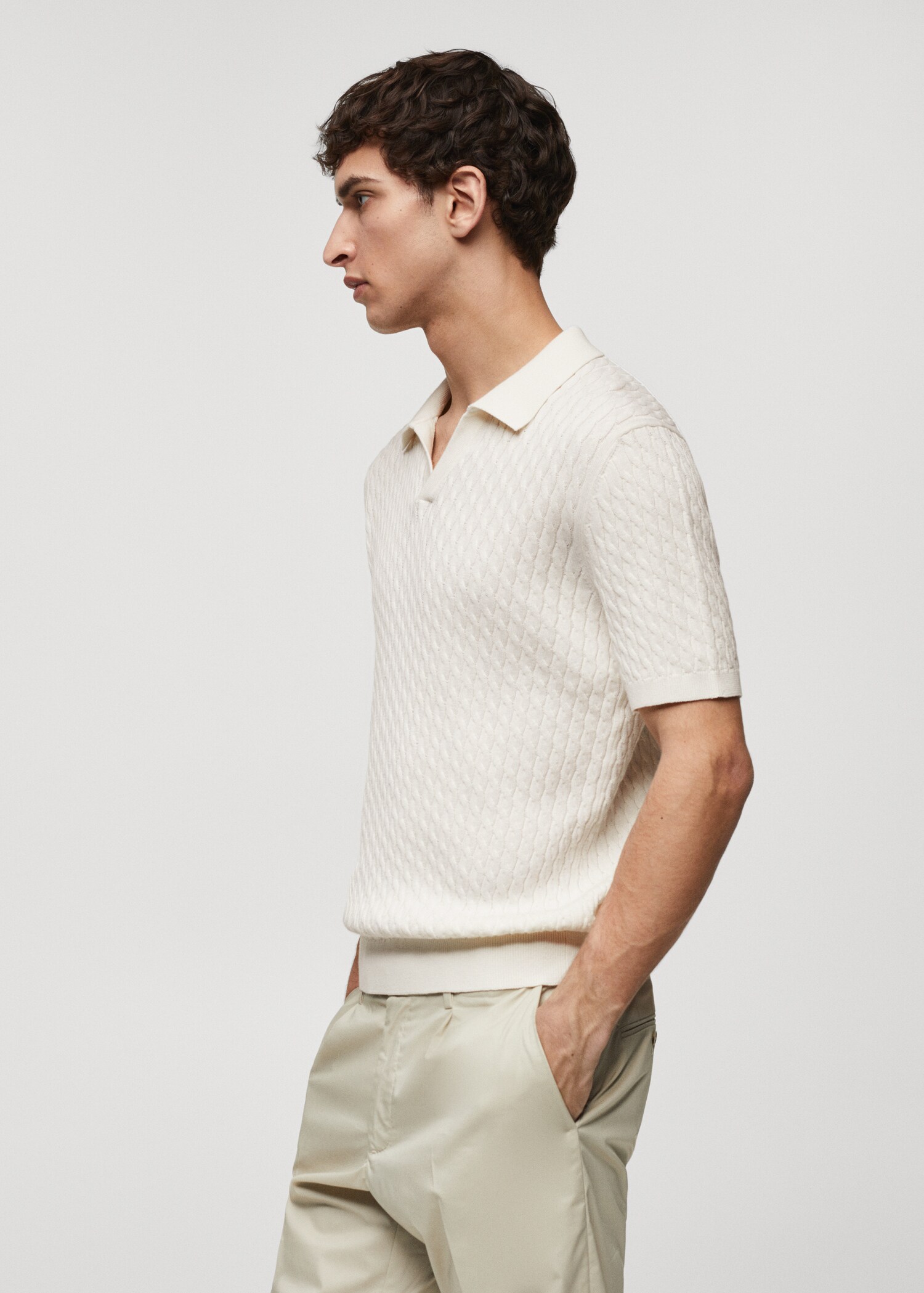 Poloshirt aus 100 % Baumwolle - Detail des Artikels 2
