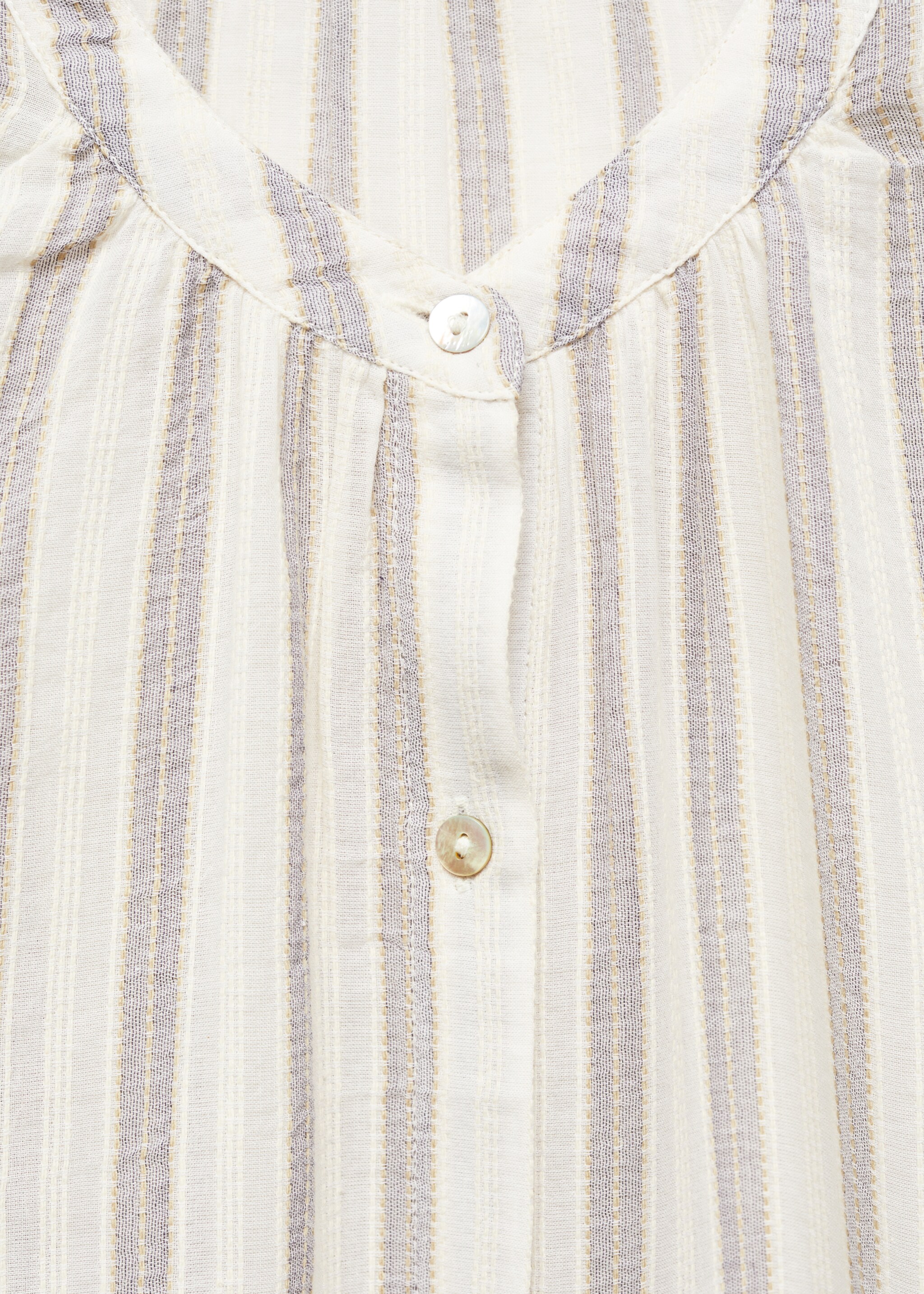 Camisa ratlles màniga bollada - Detall de l'article 8