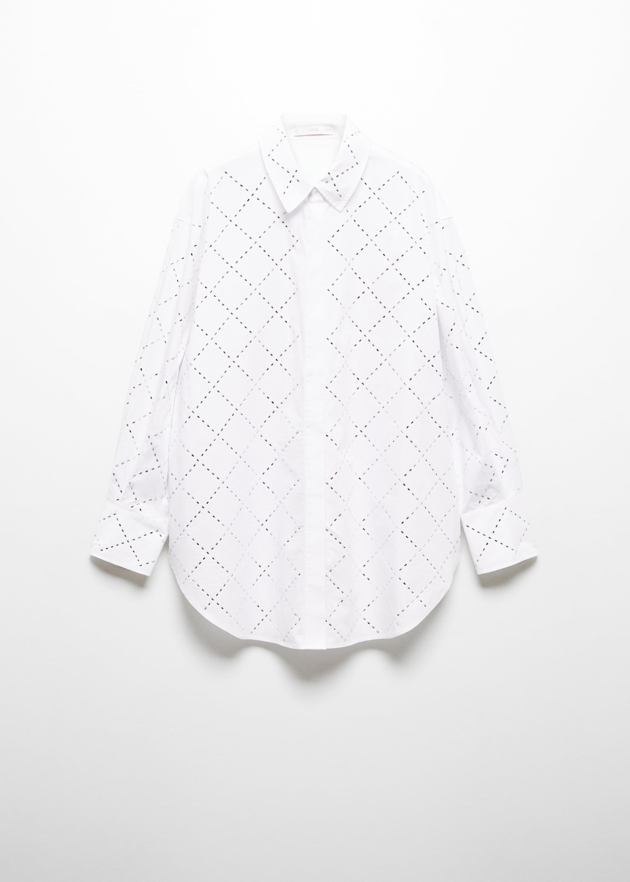 Cotton strass shirt - Article without model