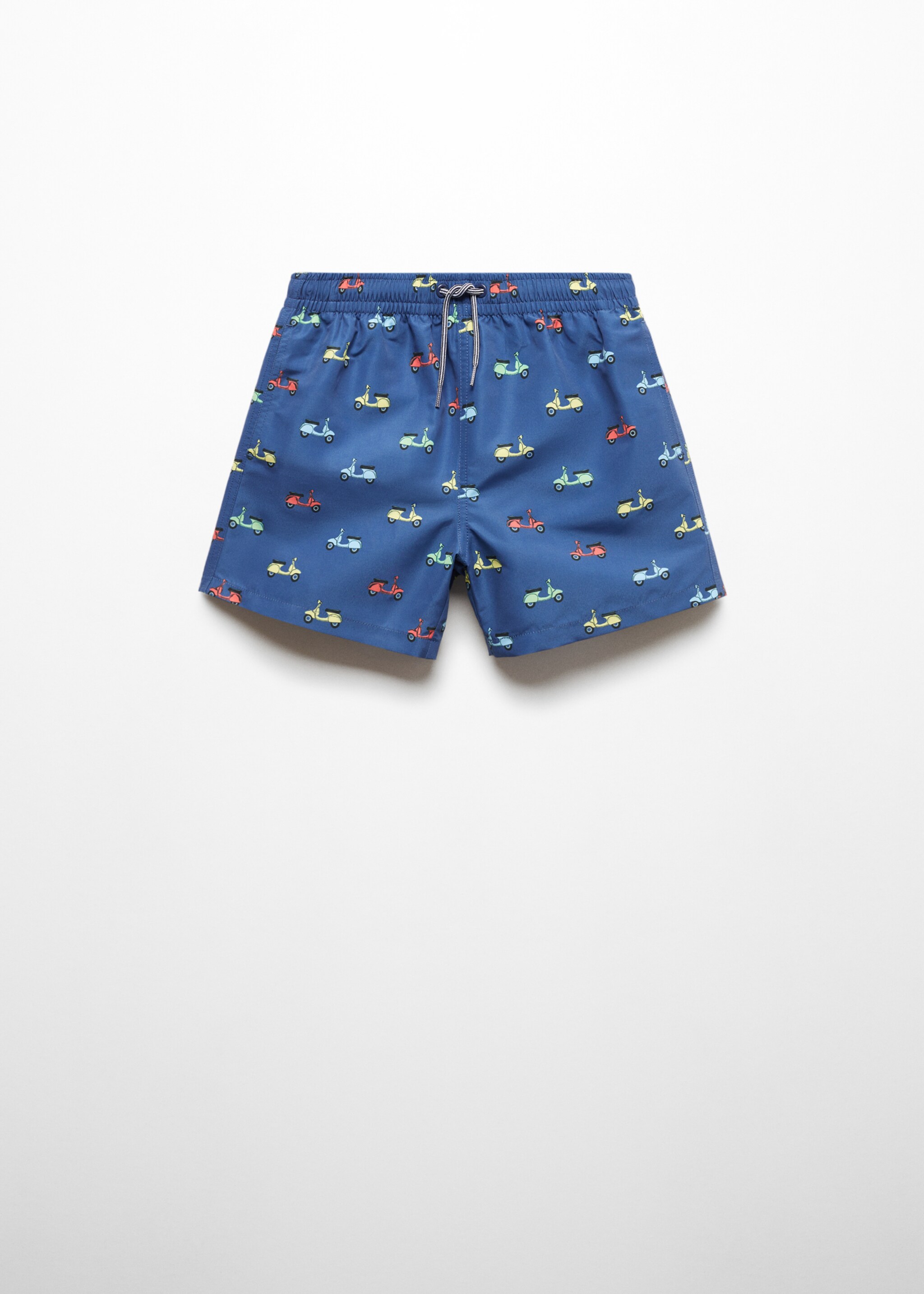 Scooter print swimming trunk - Article without model