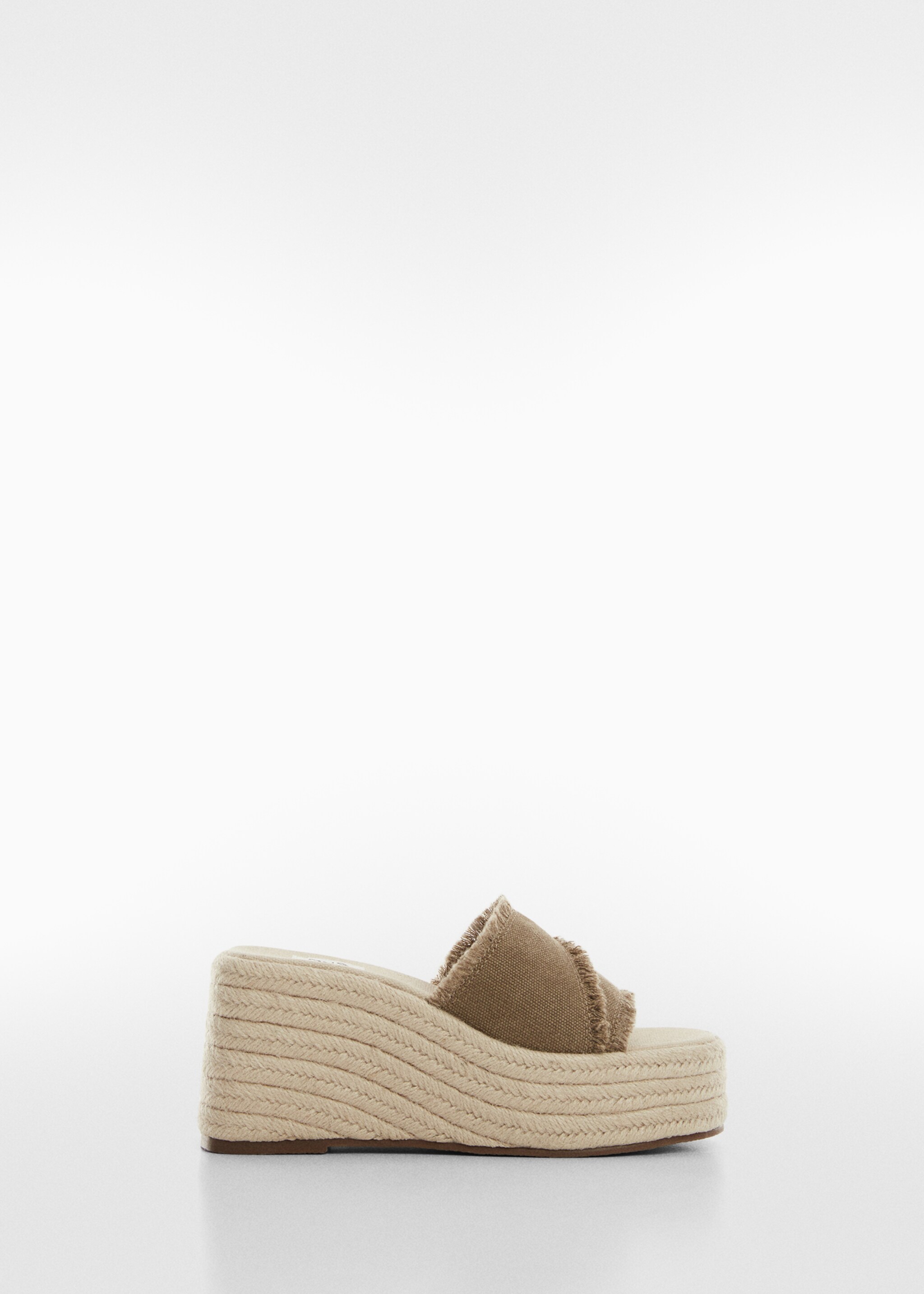 Sandalias esparto plataforma - Artículo sin modelo