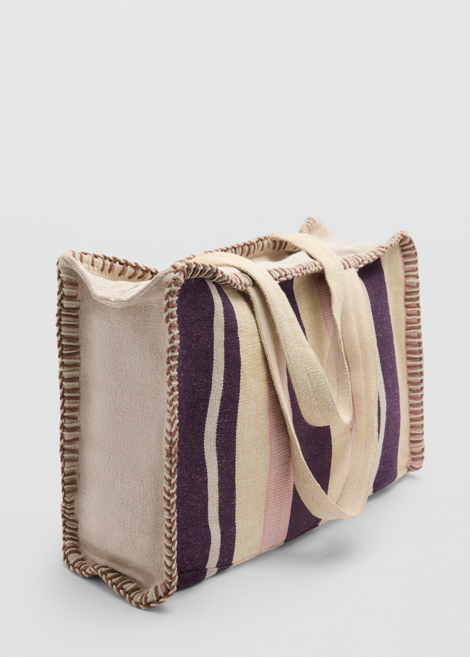 Torba shopper z juty - Plan średni