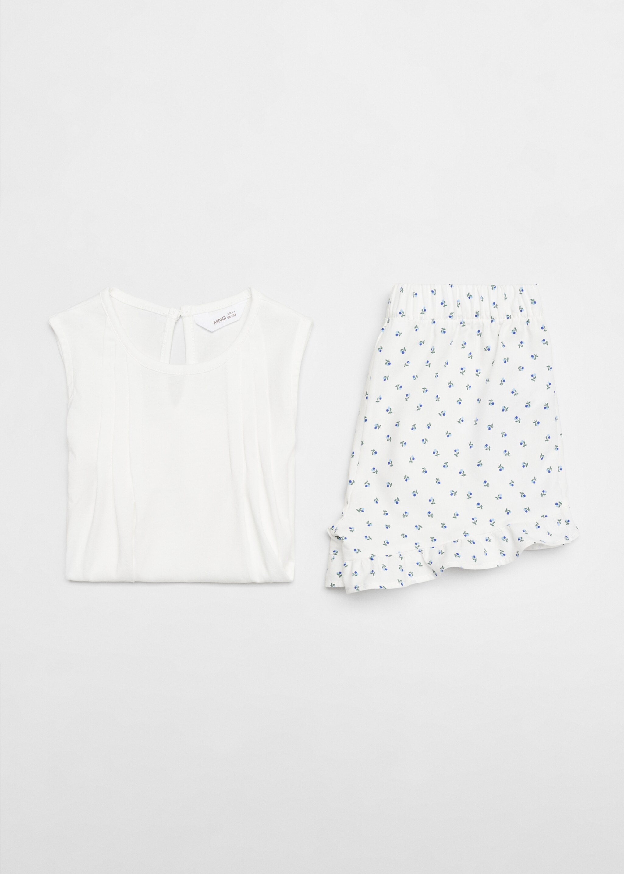 Printed short pyjamas - Details of the article 8