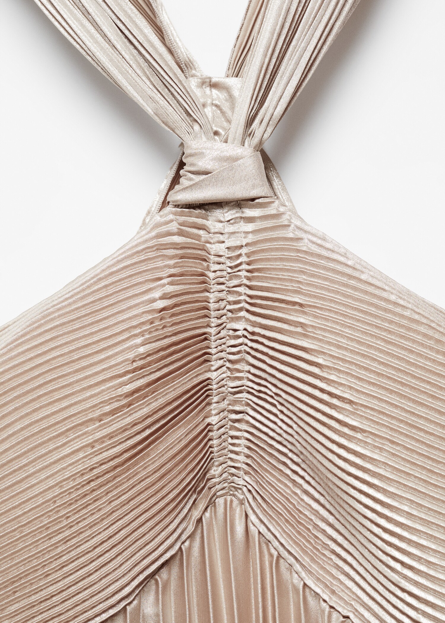 Plissiertes Neckholder-Kleid - Detail des Artikels 8