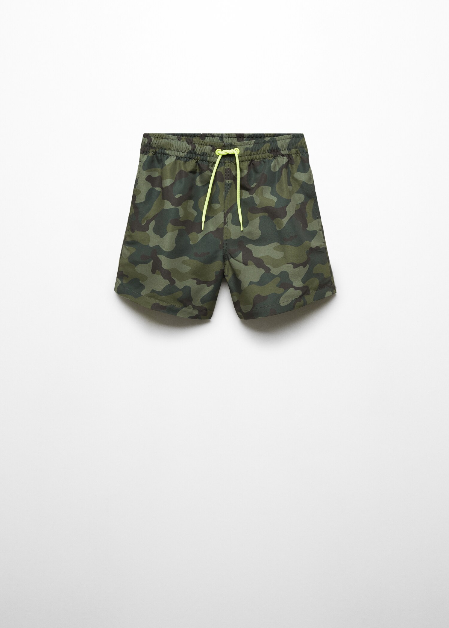 Camouflage print swimming trunks - Article without model