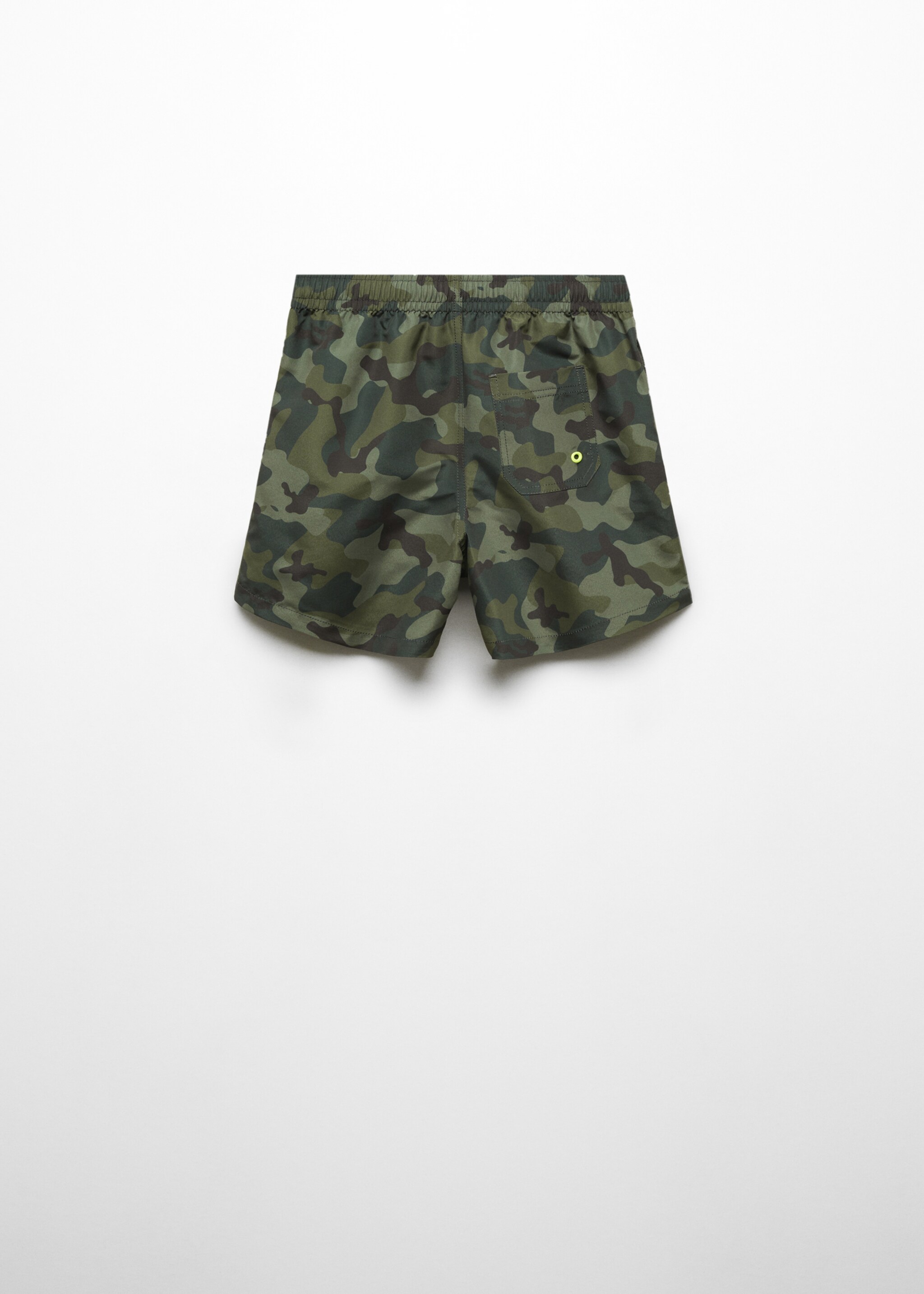 Maillot de bain imprimé camouflage - Verso de l’article
