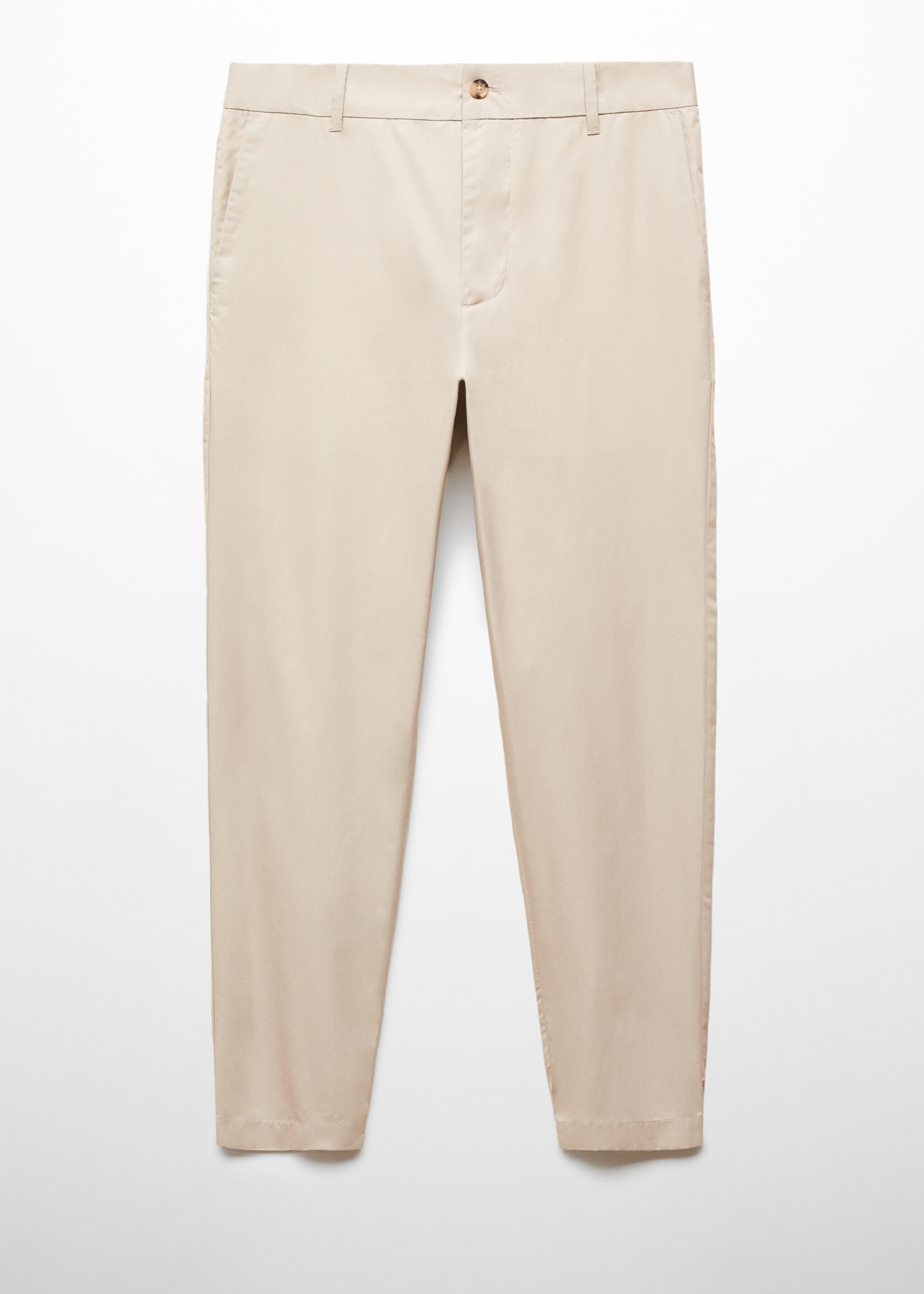 Παντελόνι slim fit 100% βαμβάκι - Προϊόν χωρίς μοντέλο