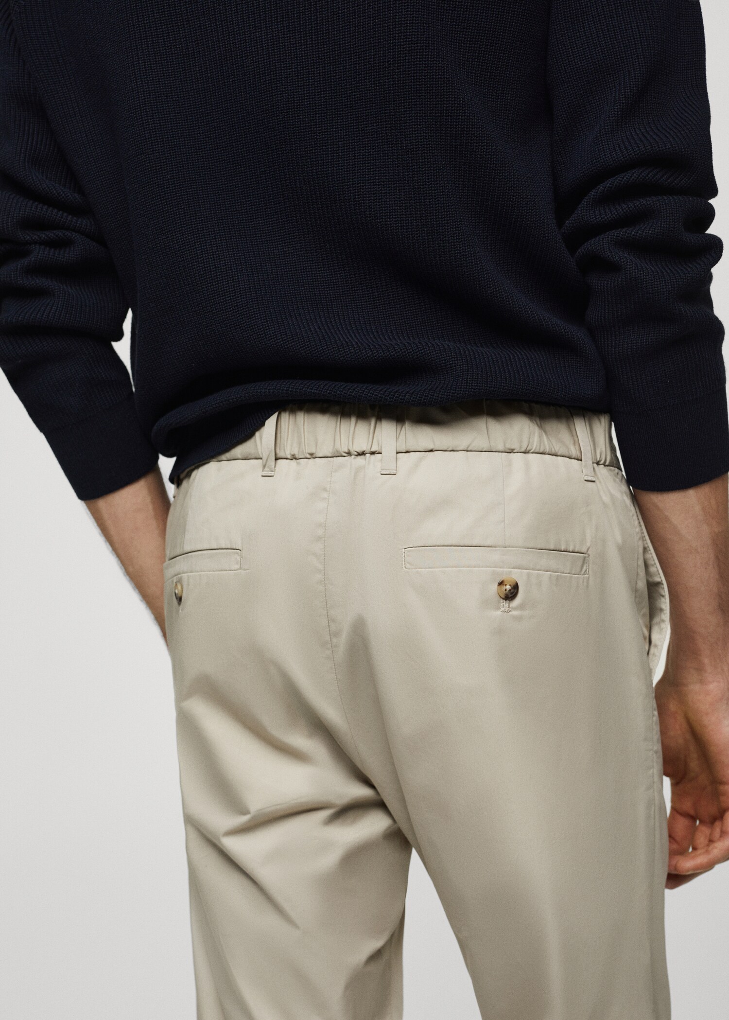Pantalón slim fit 100% algodón - Detalle del artículo 4