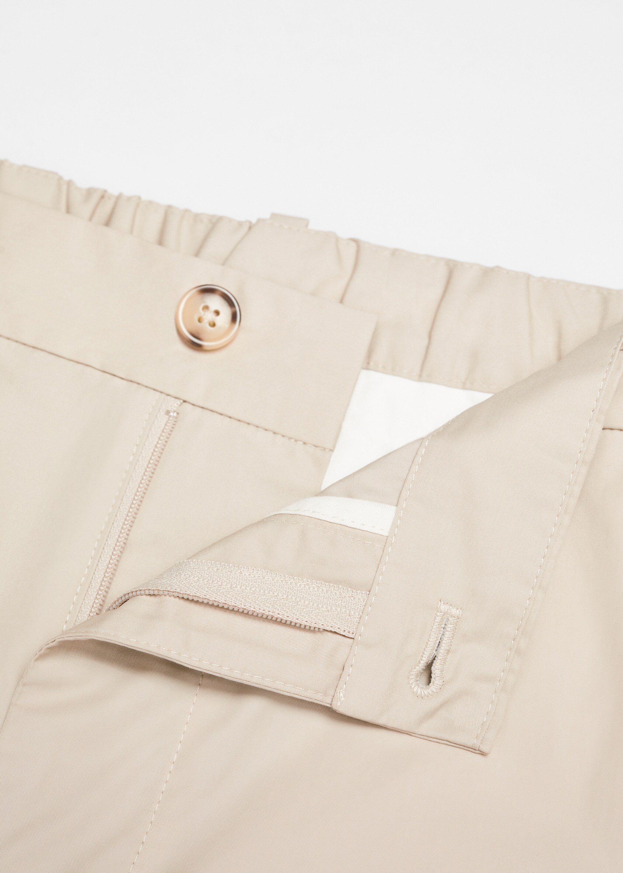 Παντελόνι slim fit 100% βαμβάκι - Λεπτομέρεια του προϊόντος 8
