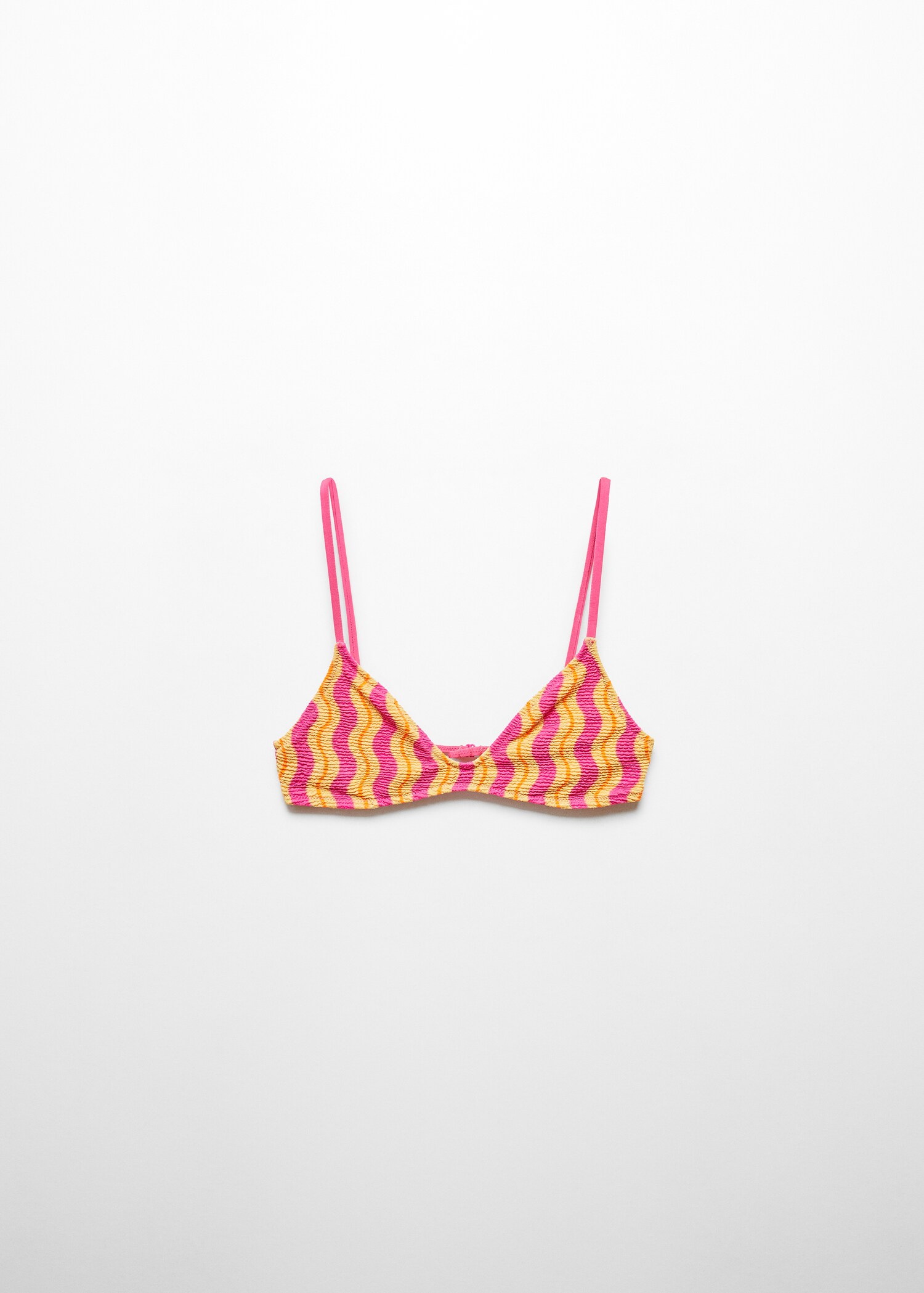 Gemustertes Bikini-Top - Artikel ohne Model