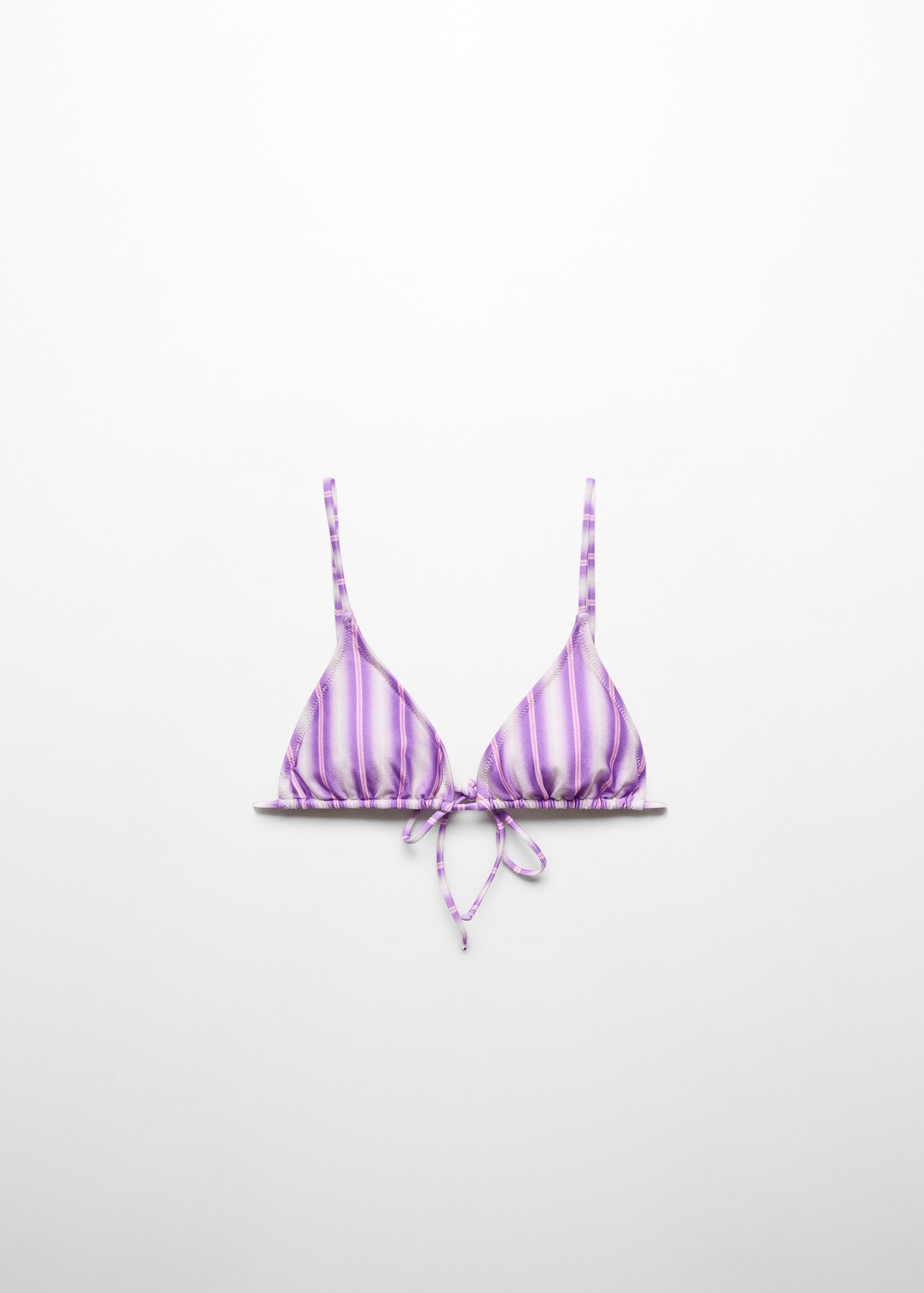 Striped bikini top - Article without model