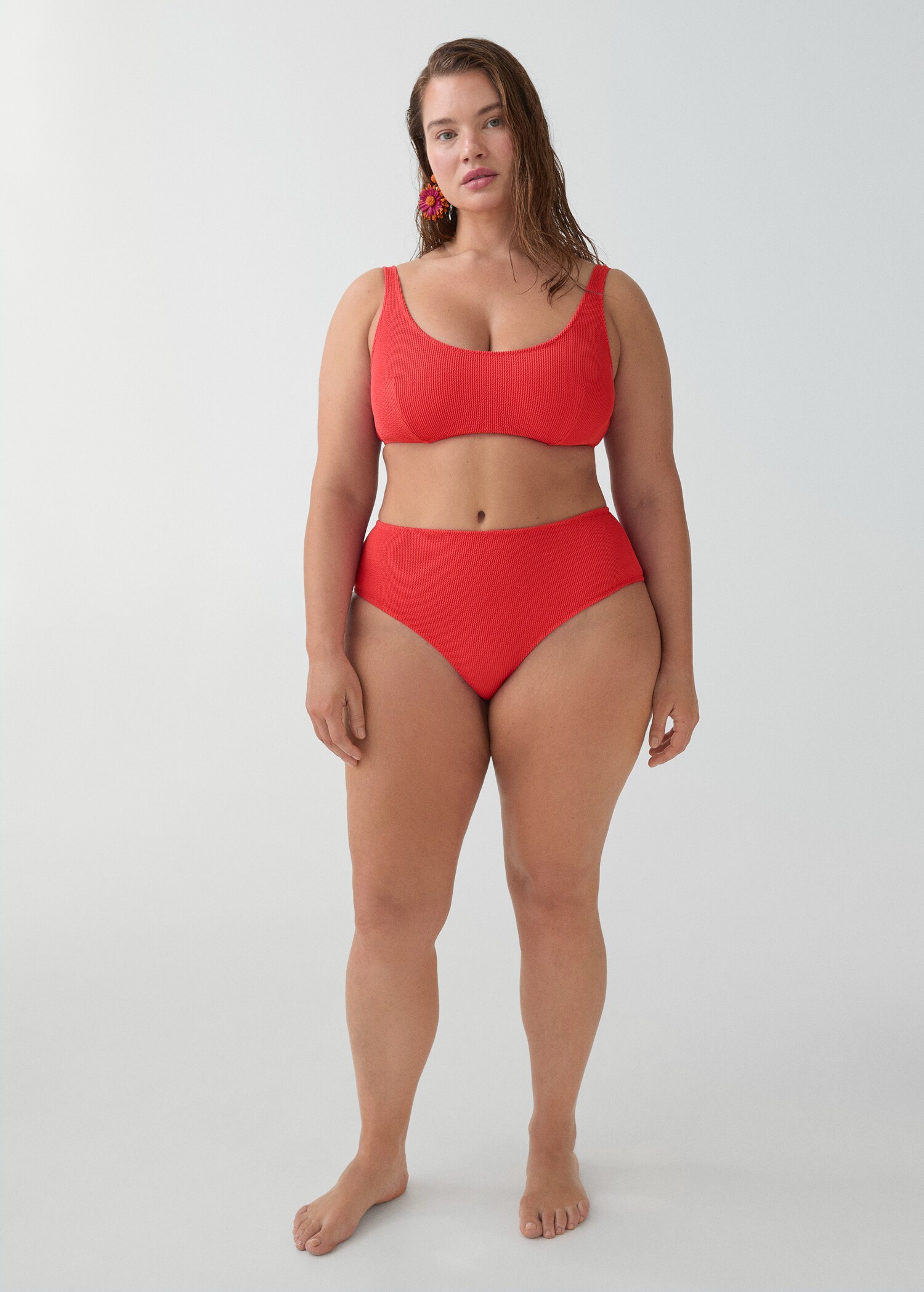 High-waist bikini bottoms - Details of the article 3