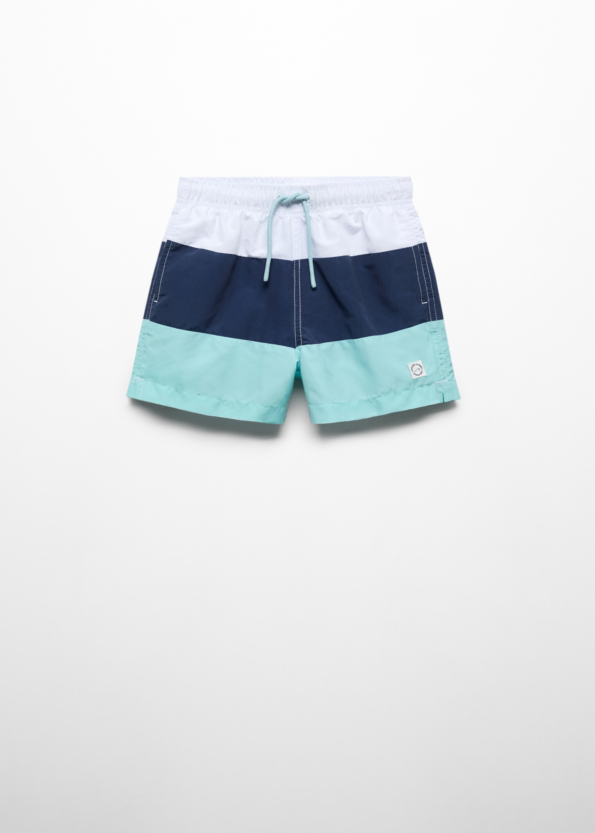 Tri-colour swimsuit - Article without model