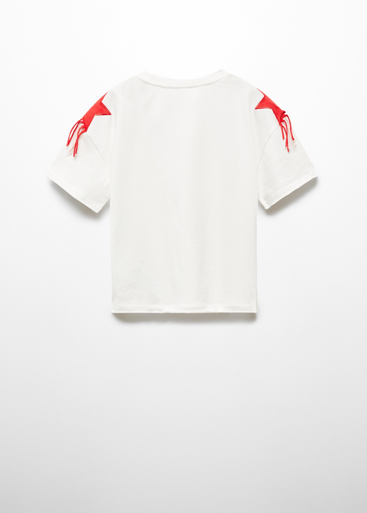 Printed stars t-shirt - Reverse of the article
