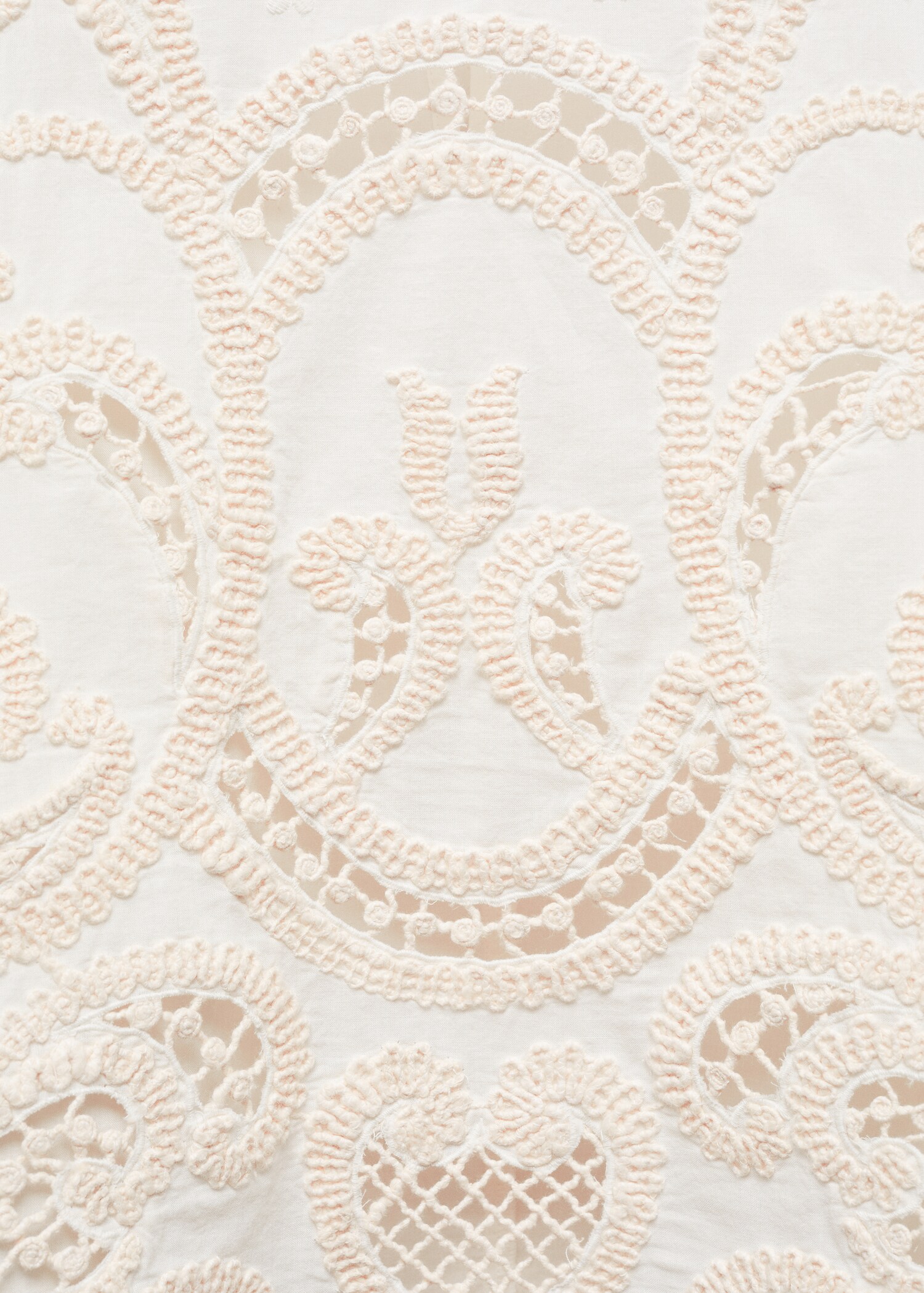 Bestickte Bluse mit Ballonärmel - Detail des Artikels 8