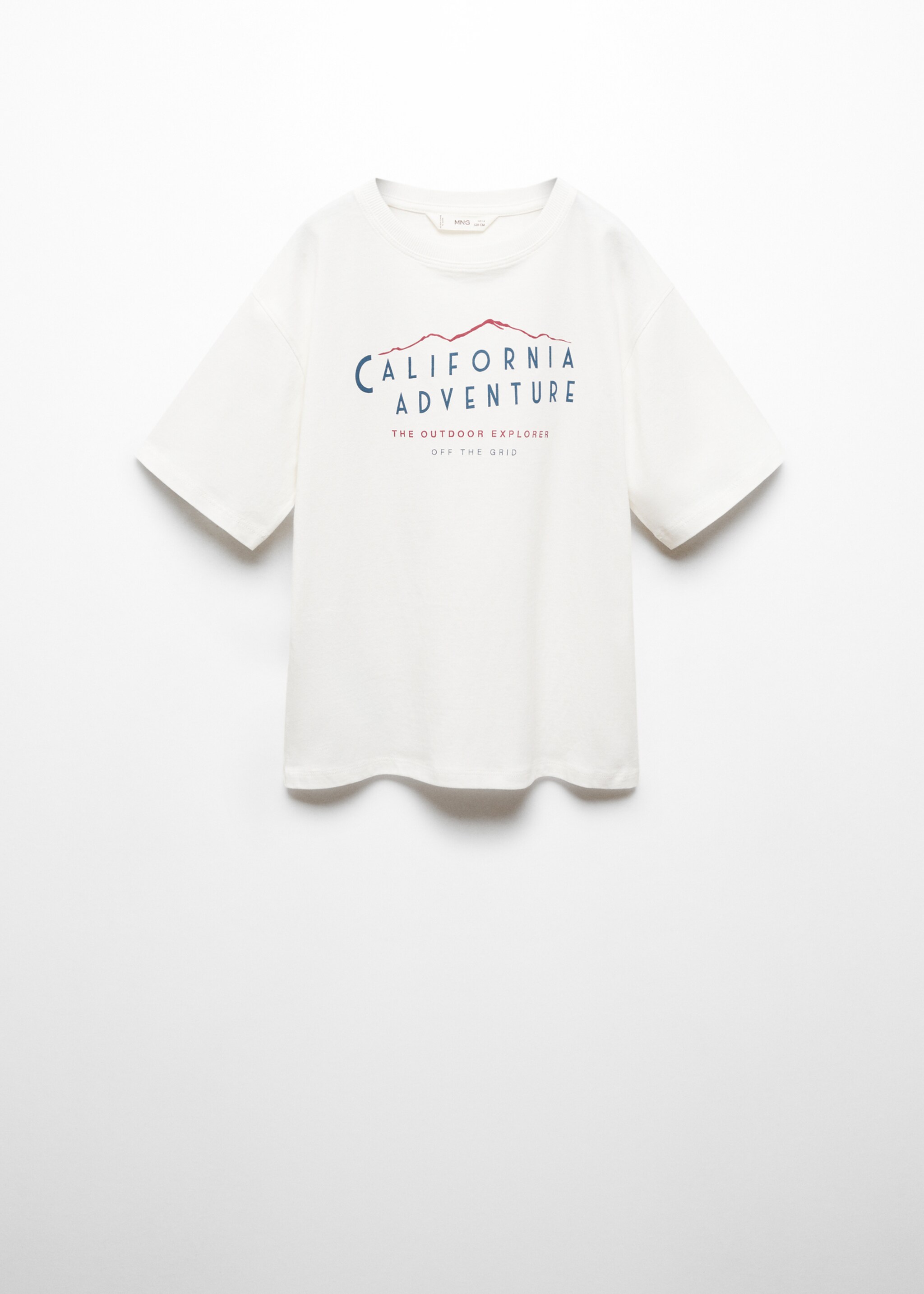 T-shirt message imprimé - Article sans modèle