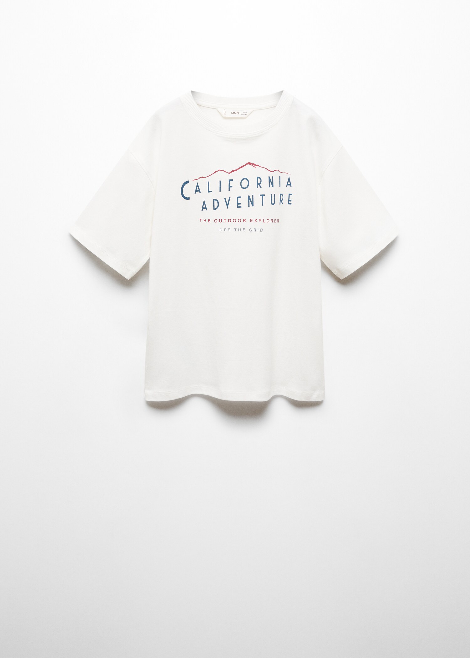Printed message T-shirt - Article without model
