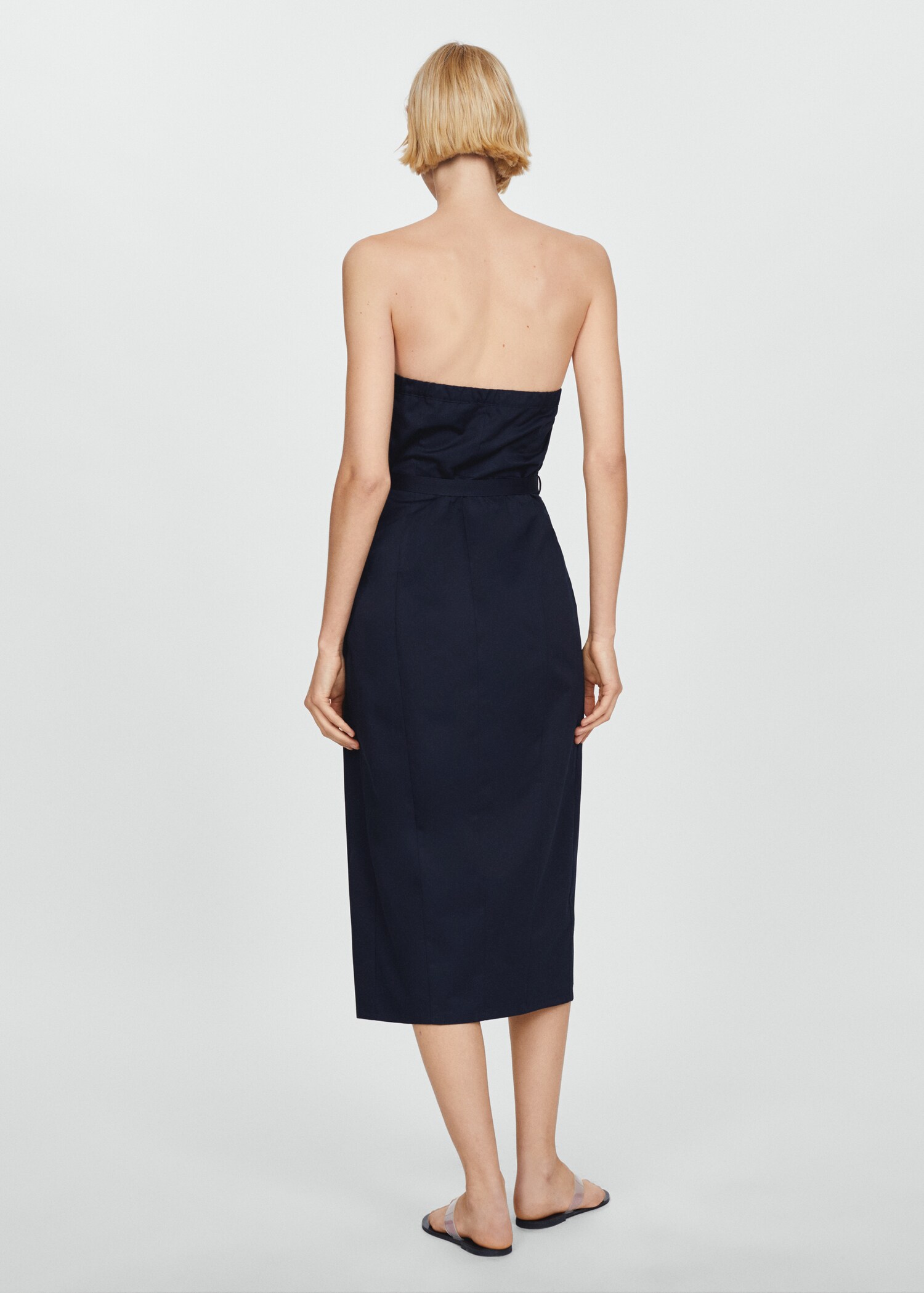 Robe bustier ceinture - Verso de l’article