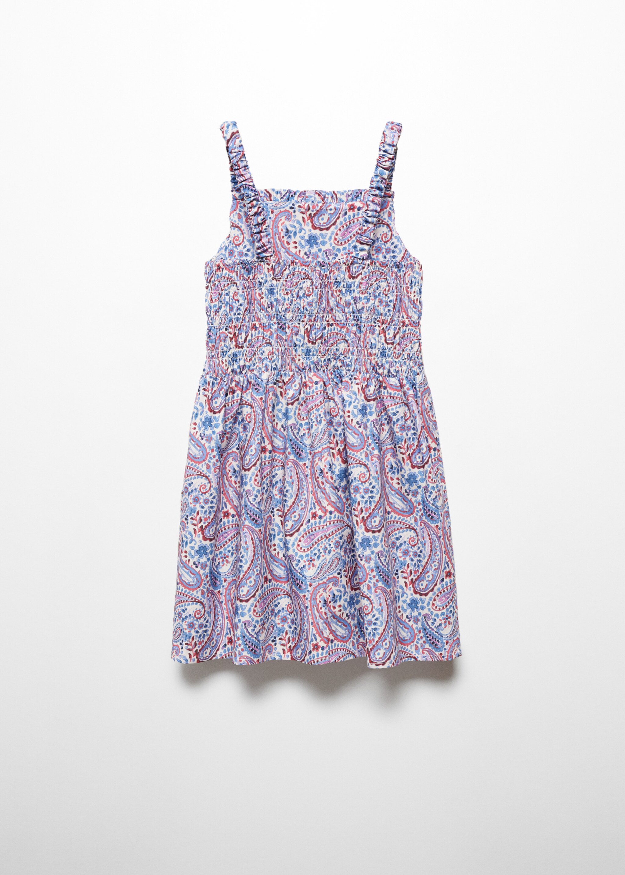 Robe en imprimé paisley - Verso de l’article