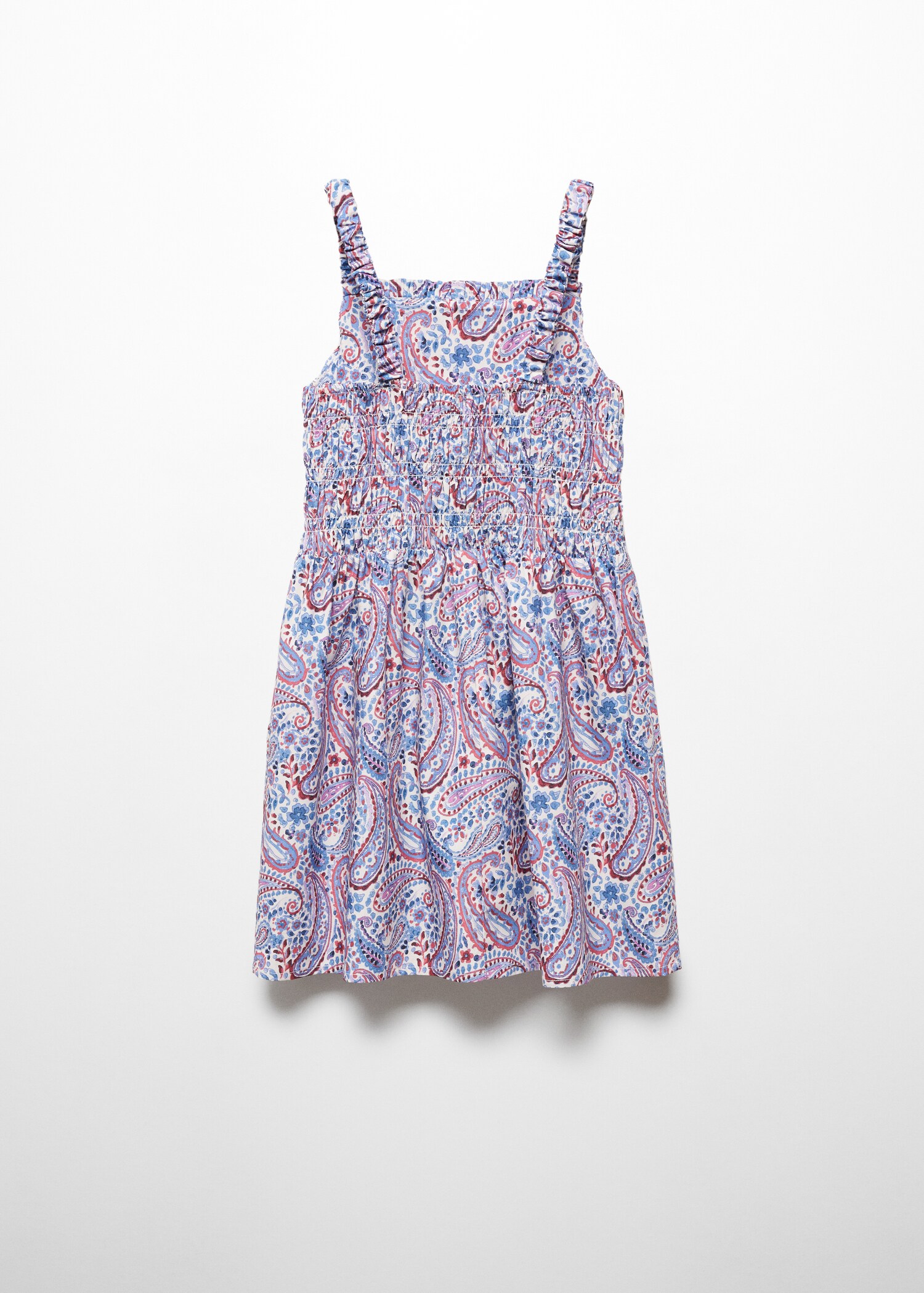 Paisley print dress - Reverse of the article