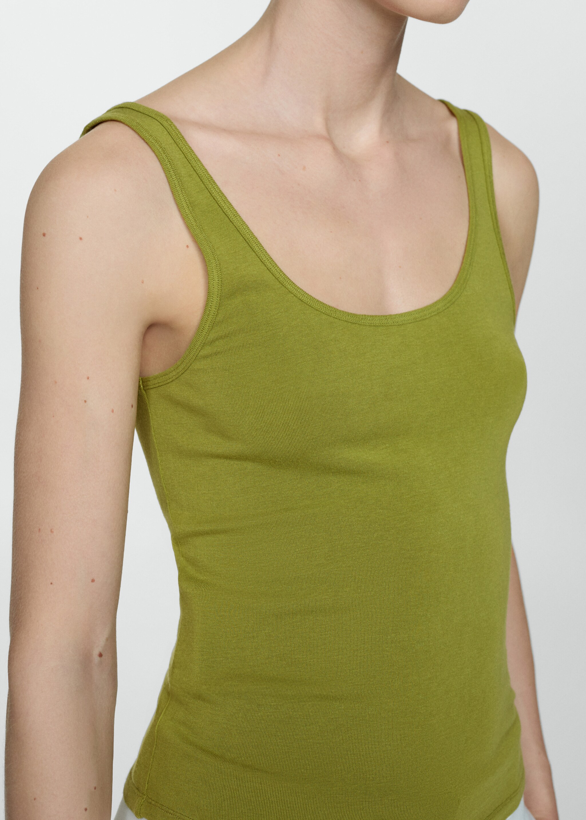 Knit strap top - Details of the article 6