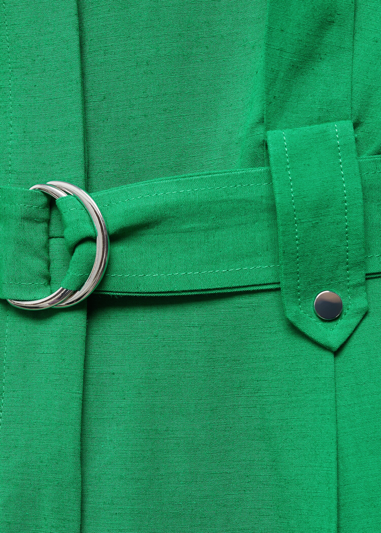 Bundfalten-Jumpsuit mit Gürtel - Detail des Artikels 8