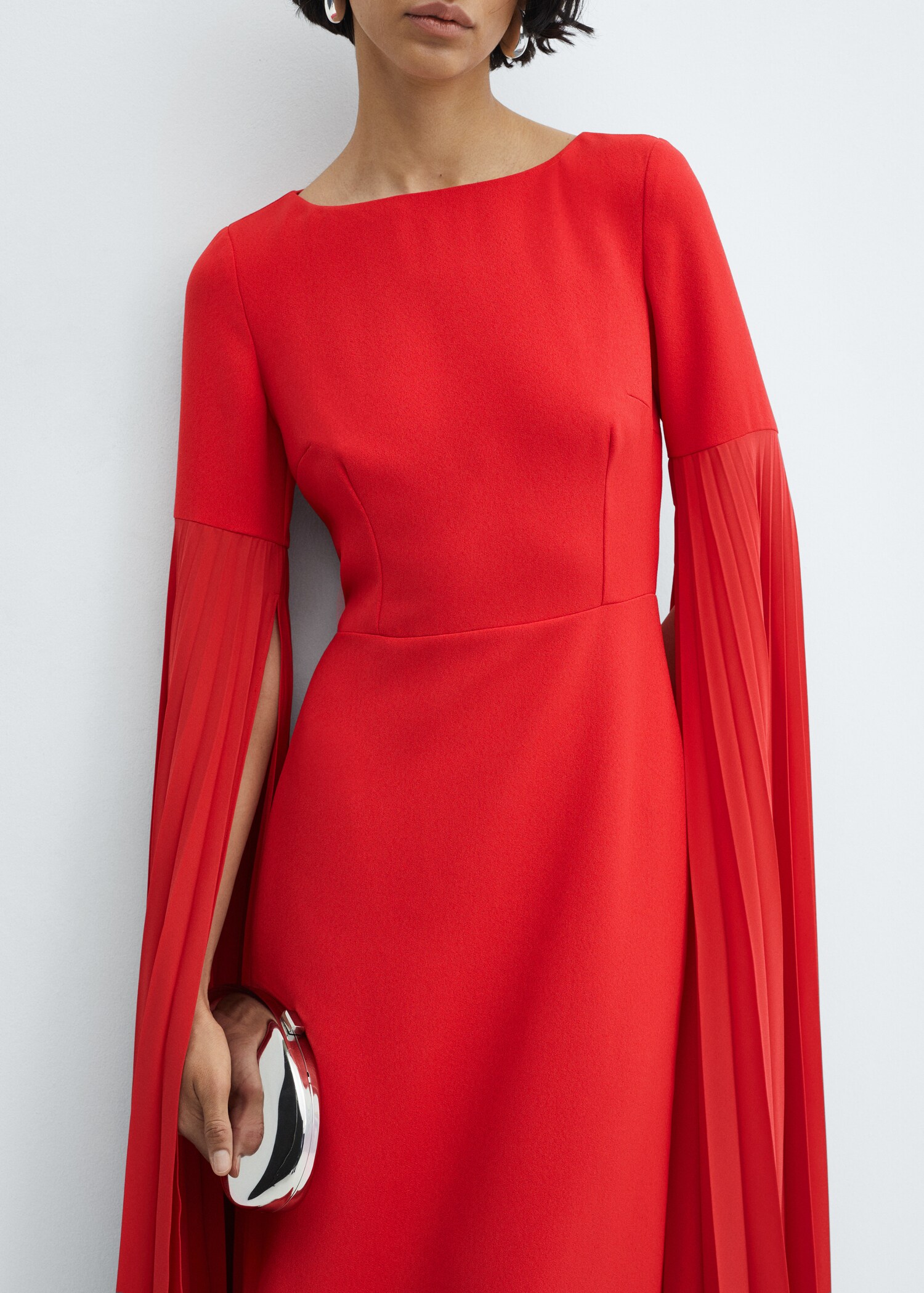 Kleid mit Plissee-Ärmel - Detail des Artikels 6