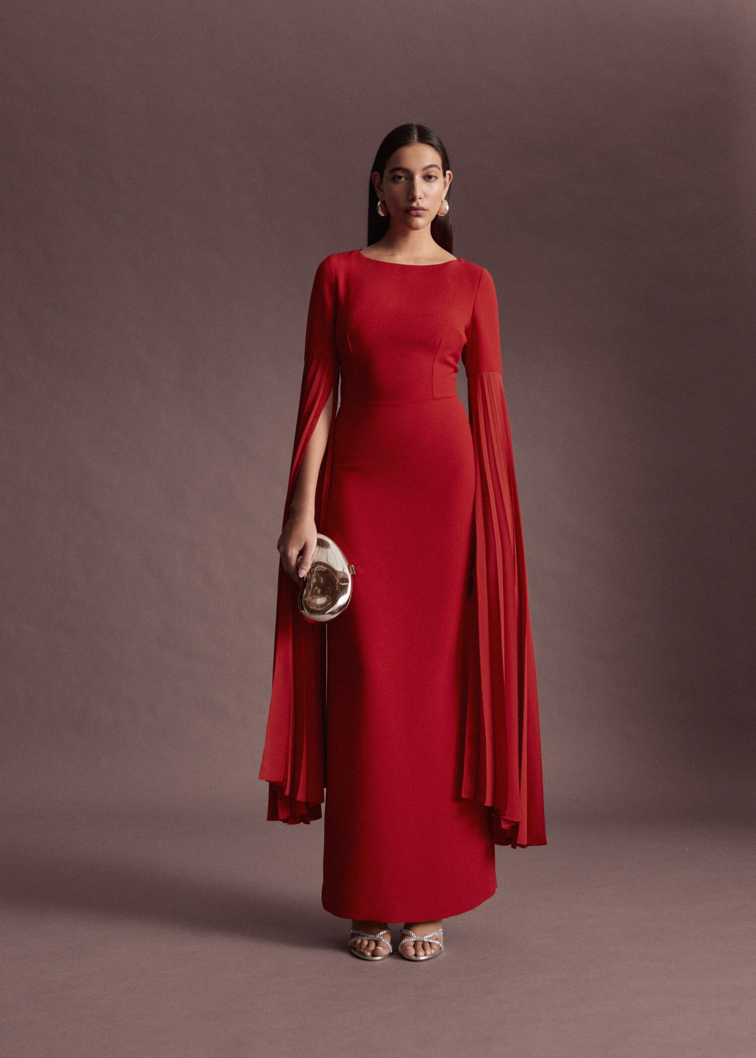 Kleid mit Plissee-Ärmel - Detail des Artikels 9