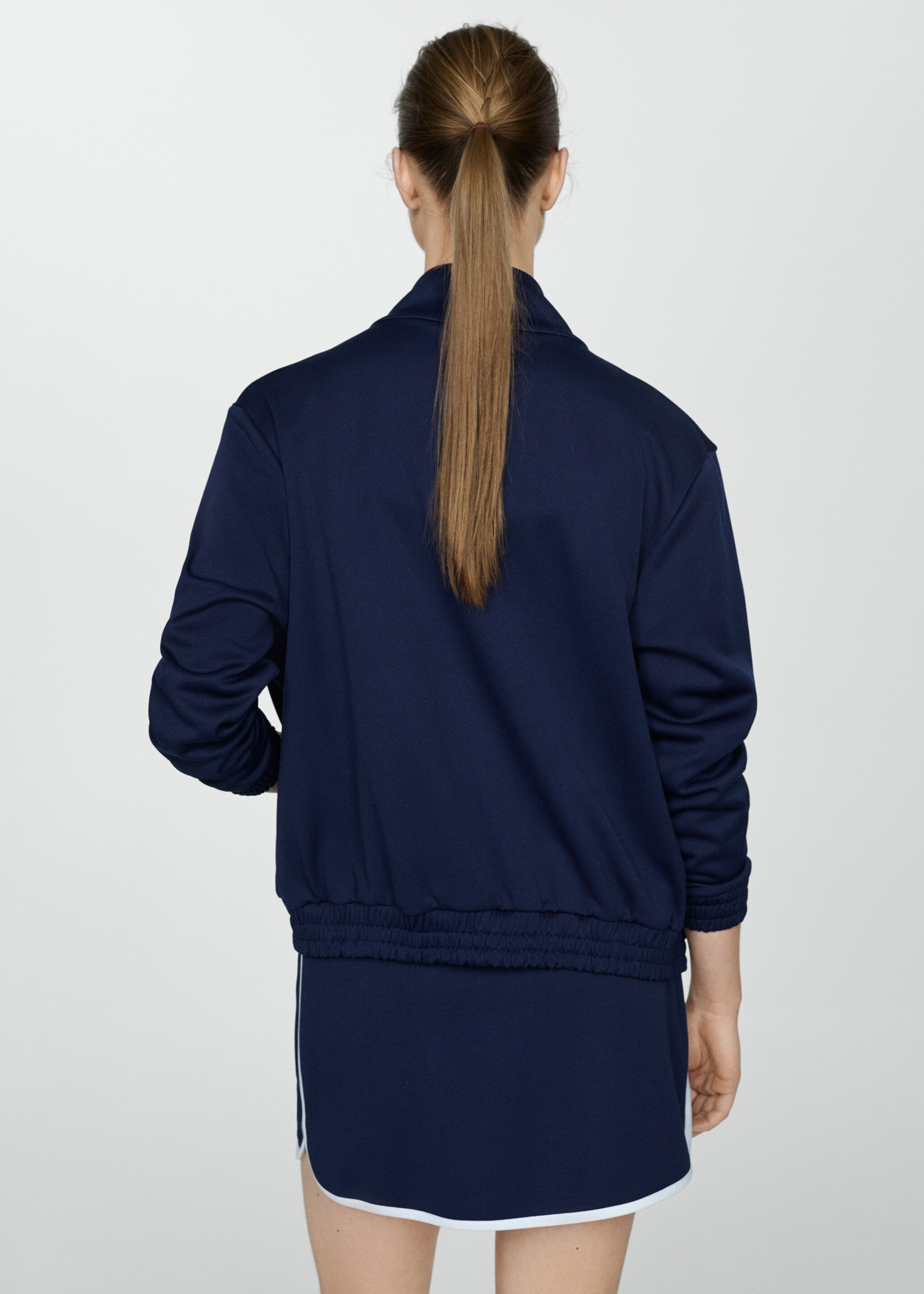Sweat-shirt zippé logo - Verso de l’article