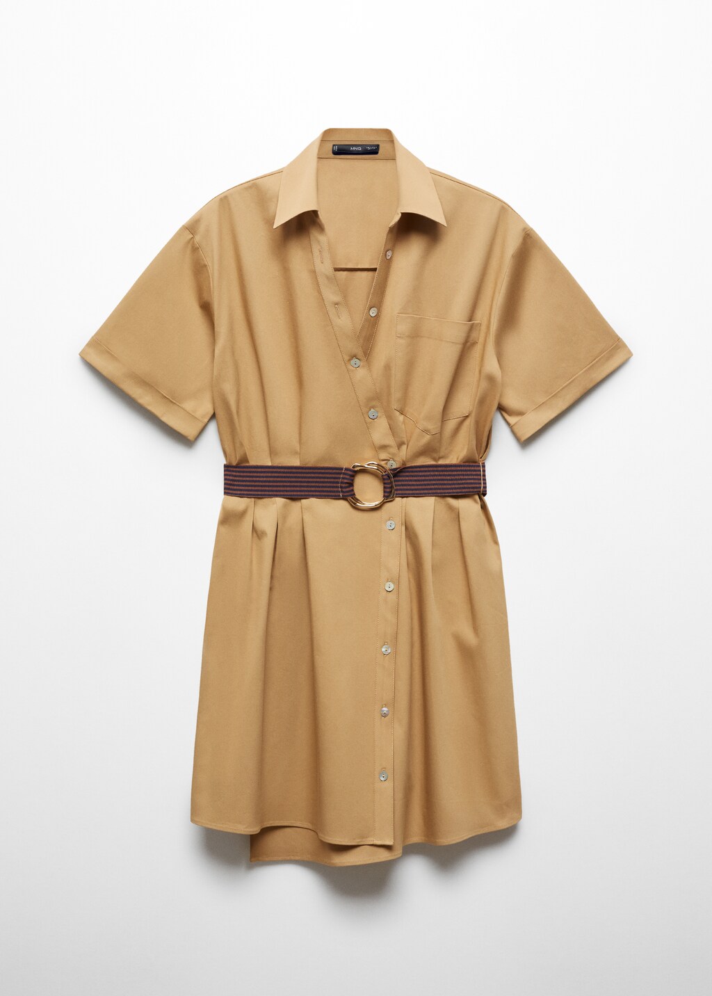 ワンピース Herlipto Mistral Belted Shirt Dress Herlipto Mistral Belted Shirt Dress/Mサイズ