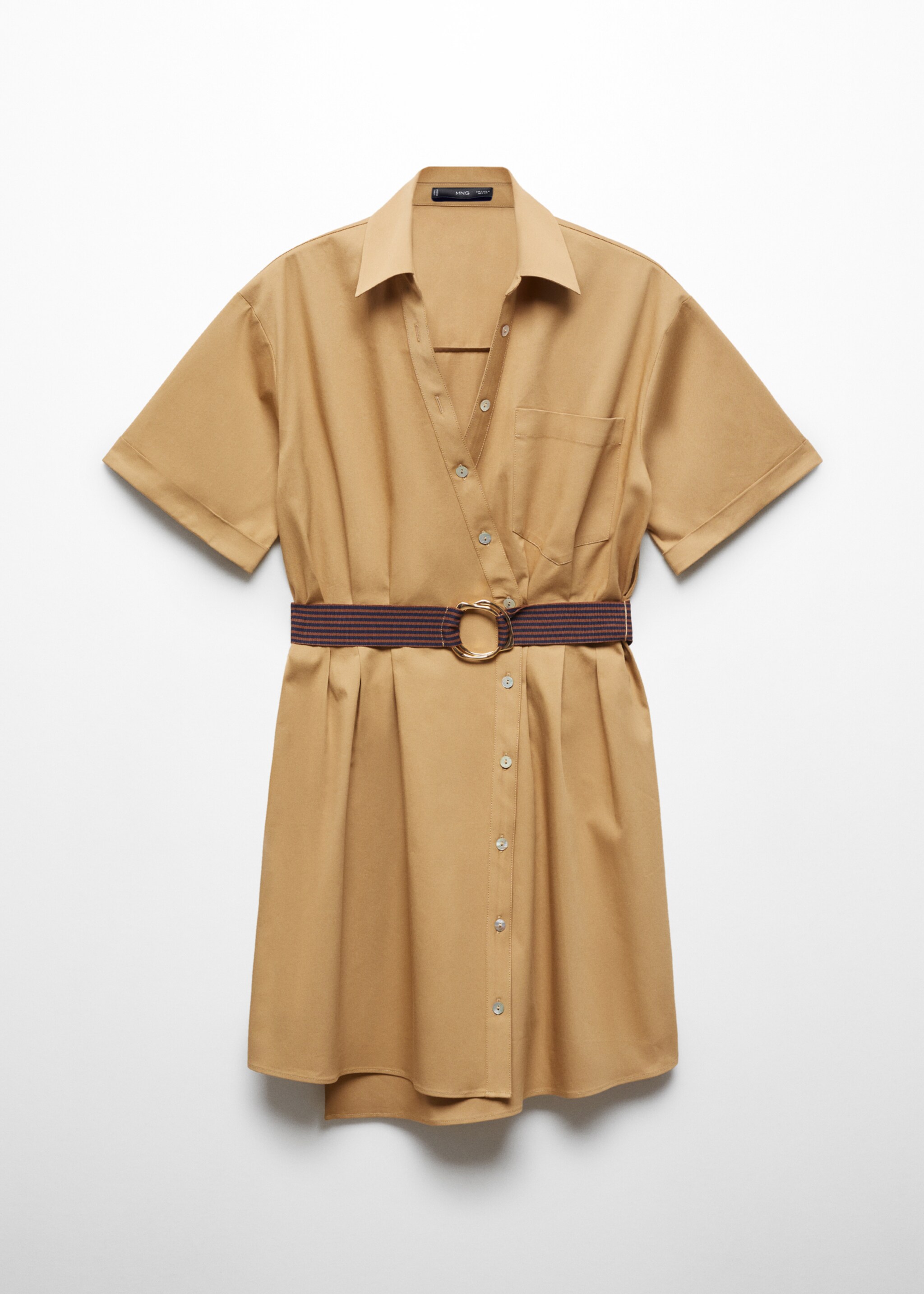 Belt shirt dress - Article without model