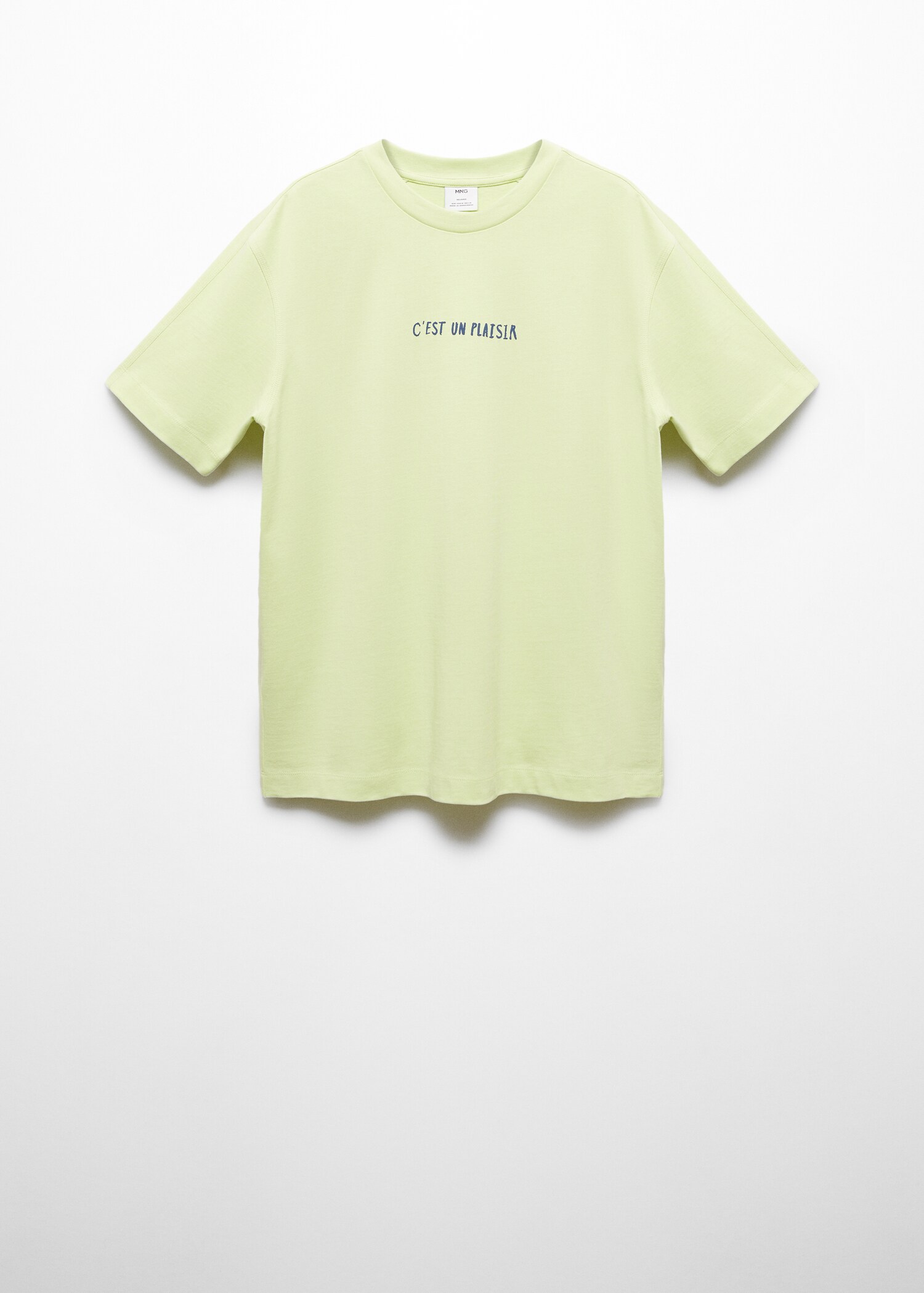 100% cotton printed t-shirt - Article without model