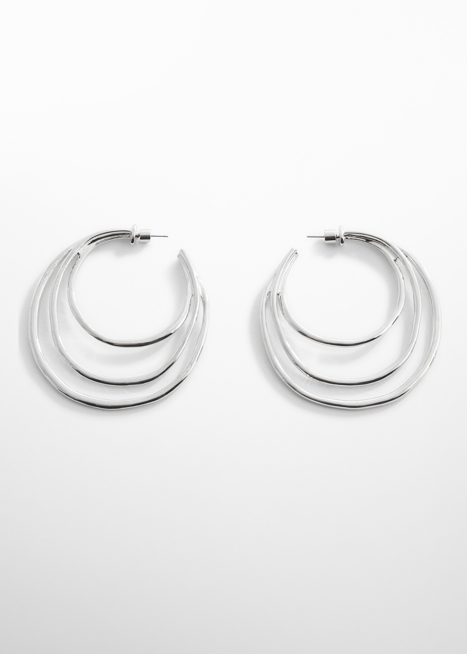Boucles d'oreilles trois anneaux - Article sans modèle
