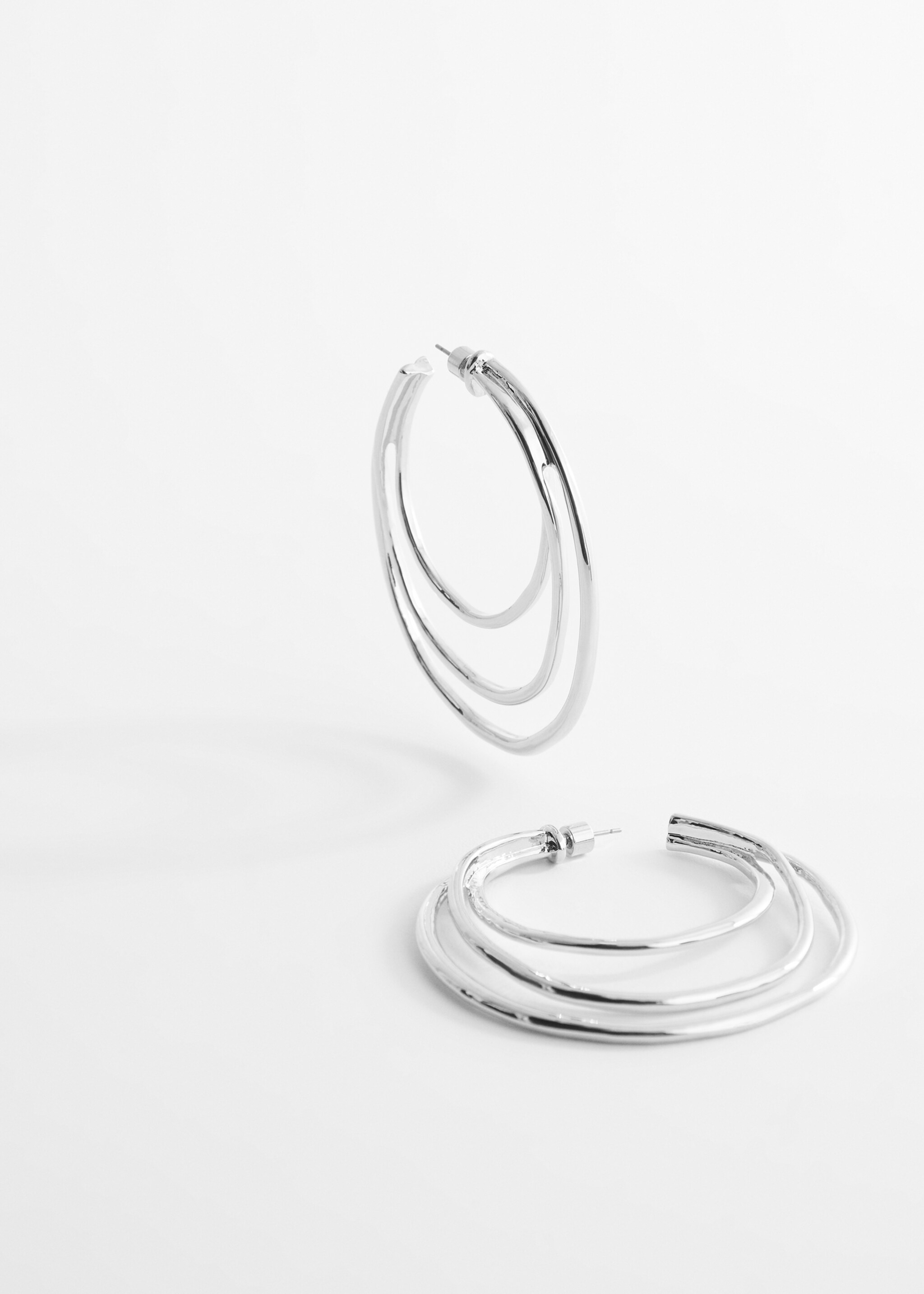 Boucles d'oreilles trois anneaux - Détail de l'article 1
