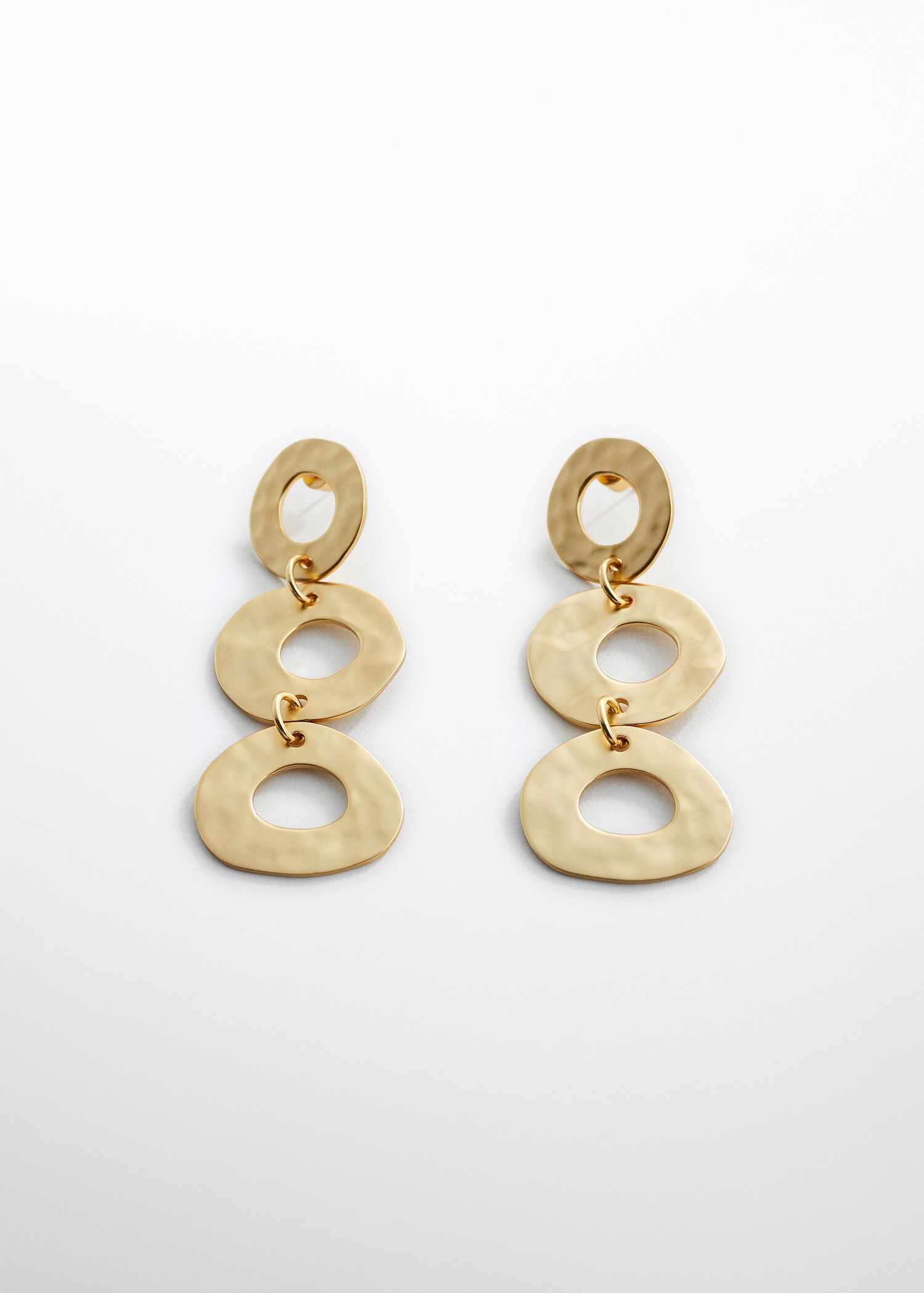 Twisted hoop earrings - Article without model