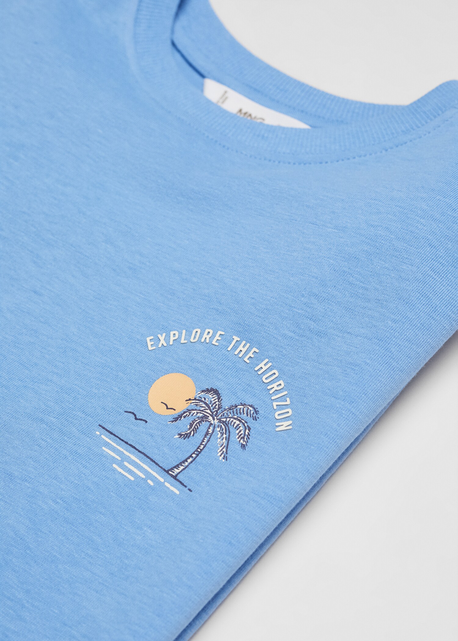 Printed cotton-blend T-shirt - Details of the article 8