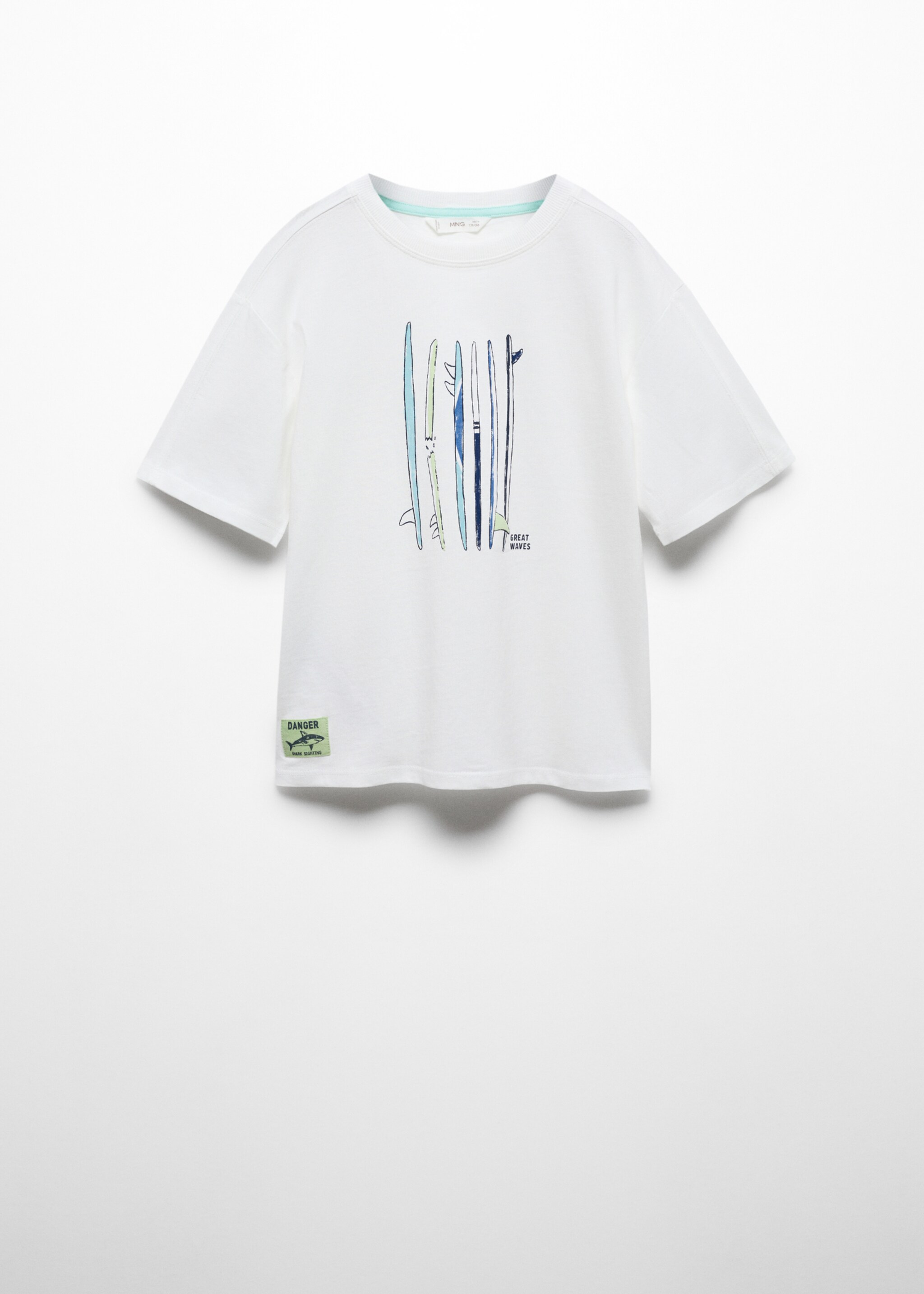 T-shirt estampada surf - Artigo sem modelo