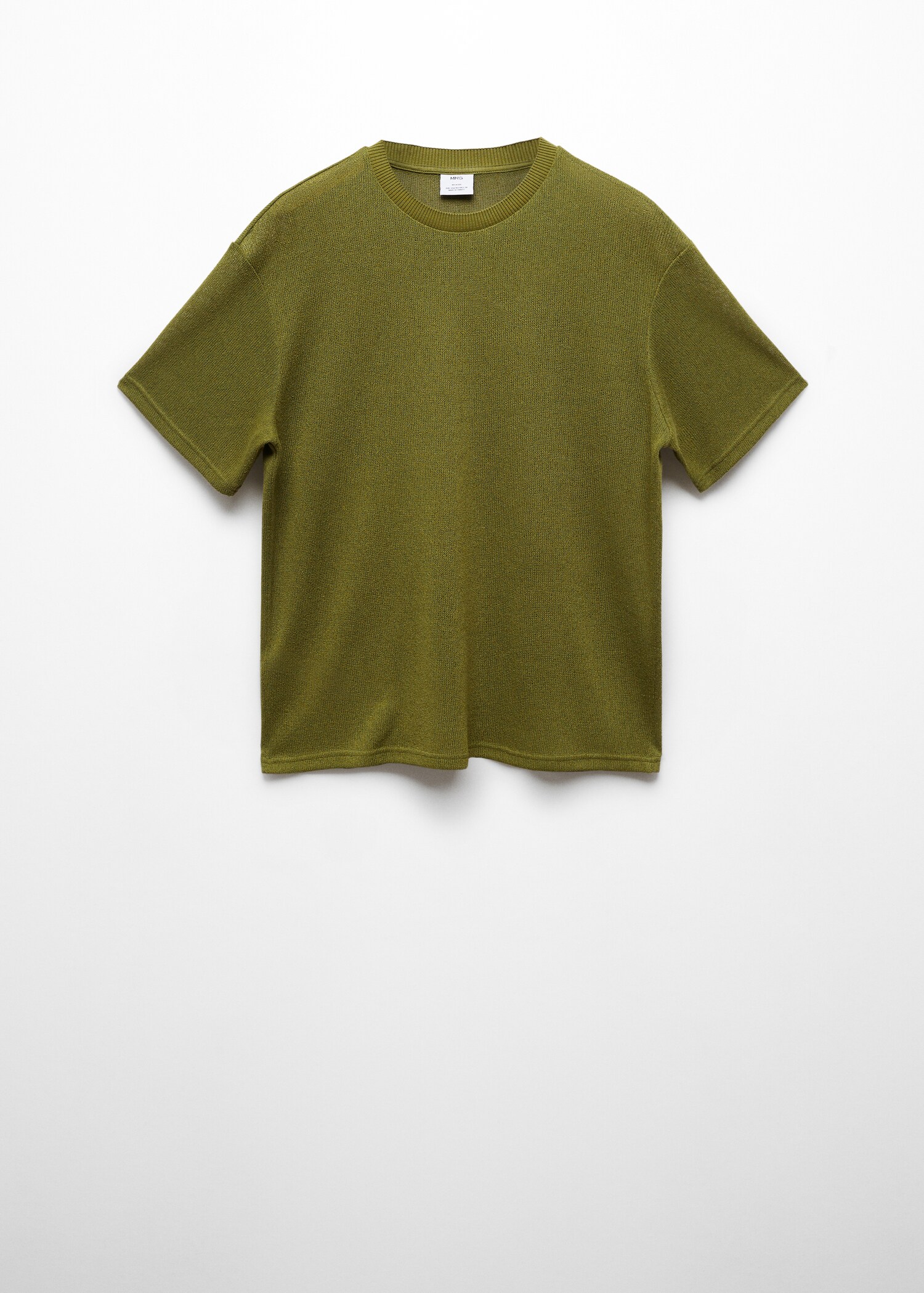 T-shirt with regular-fit structure - Article without model