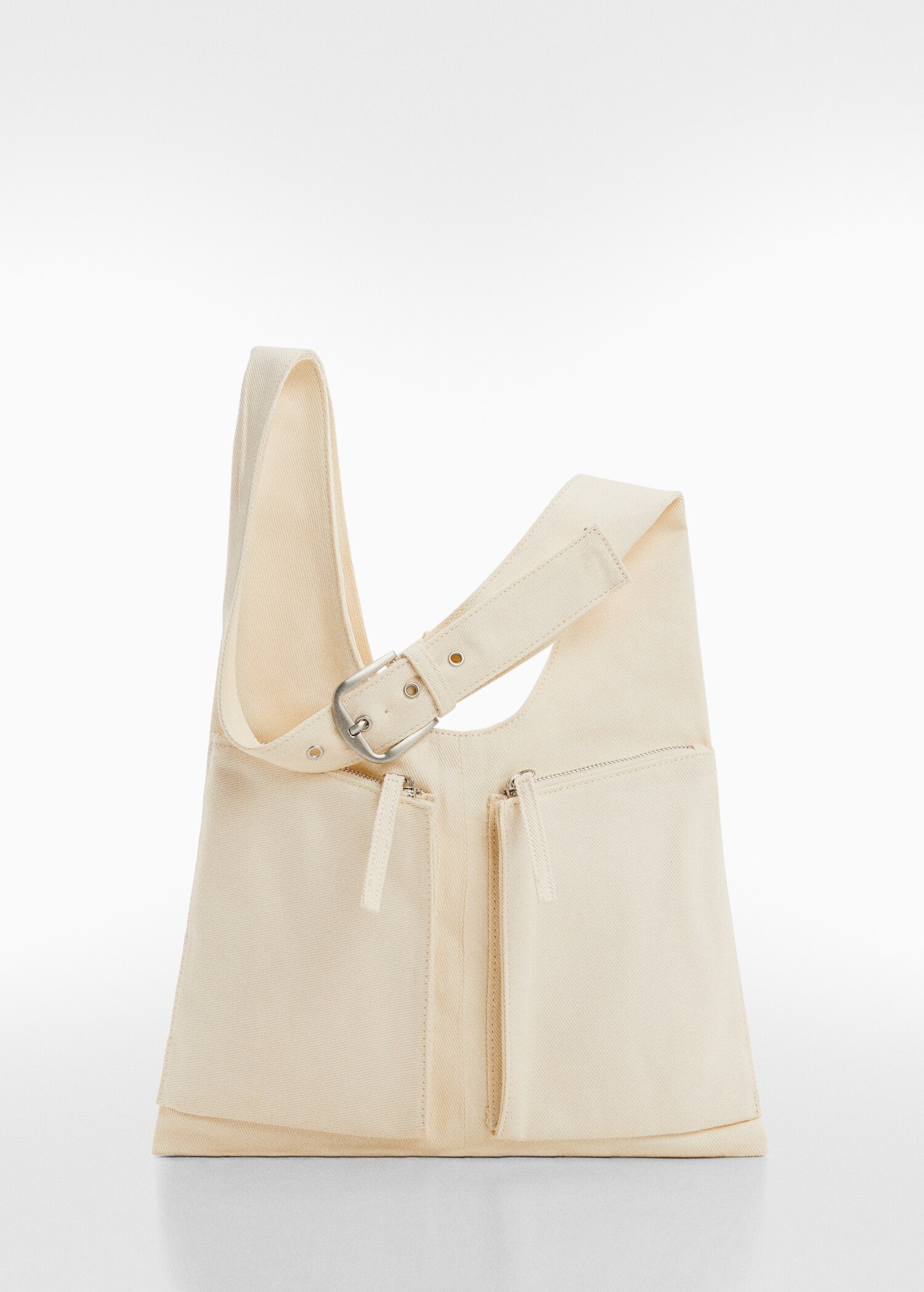 Denim bag with pockets - Article without model