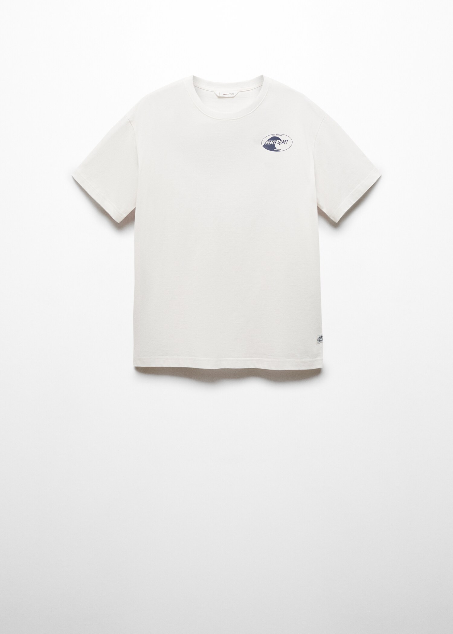 Printed cotton-blend T-shirt - Article without model